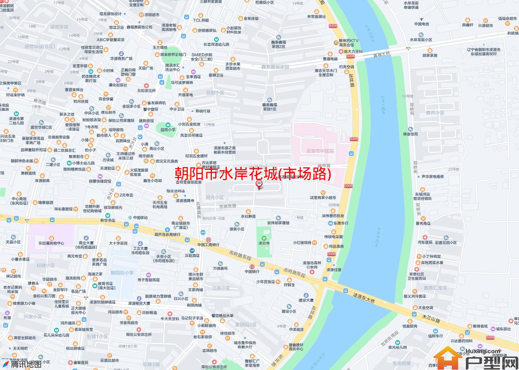 水岸花城(市场路)小区 - 户型网