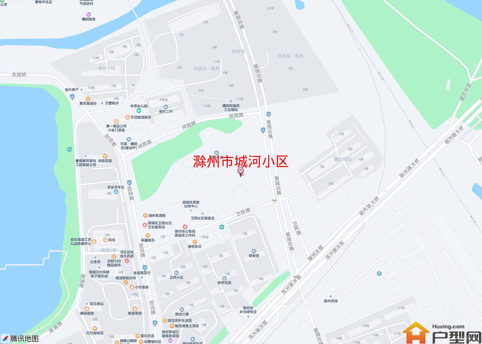 城河小区小区 - 户型网