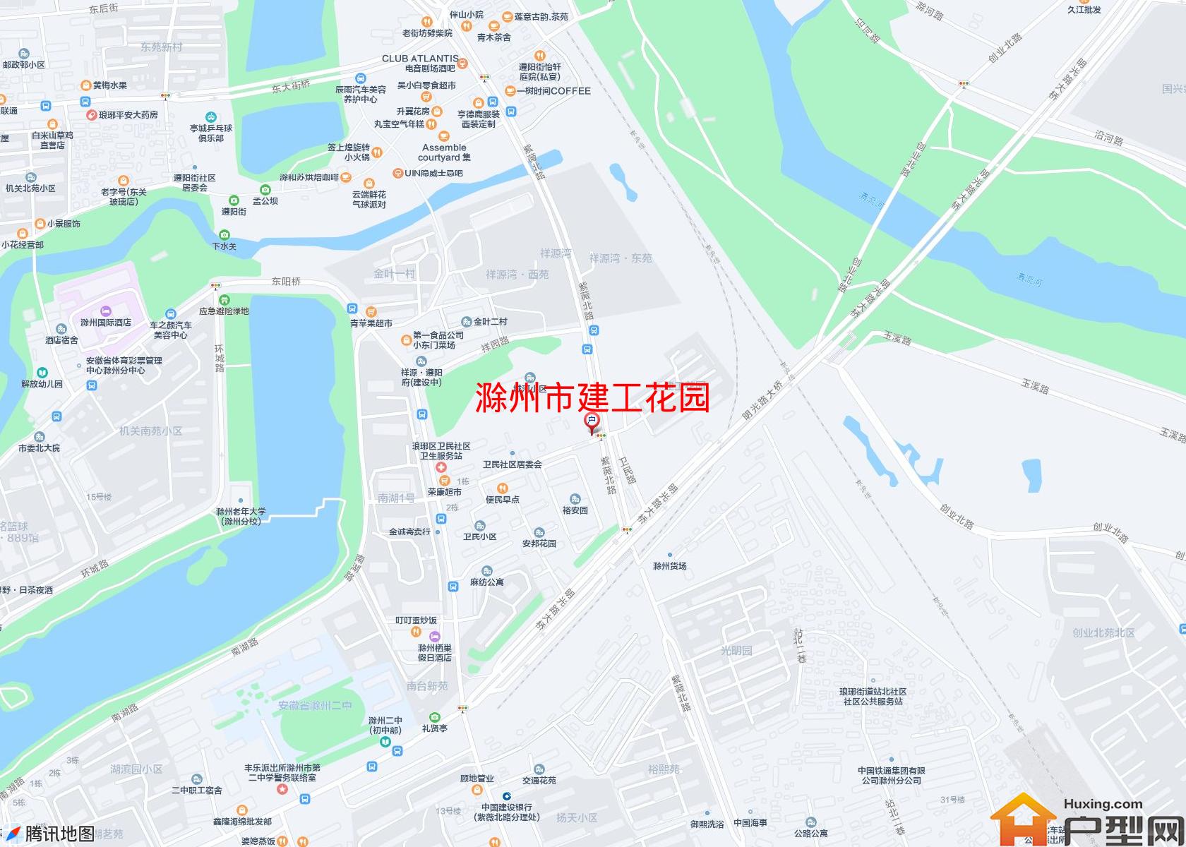建工花园小区 - 户型网