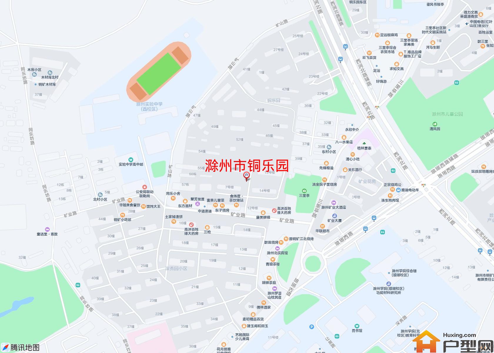 铜乐园小区 - 户型网