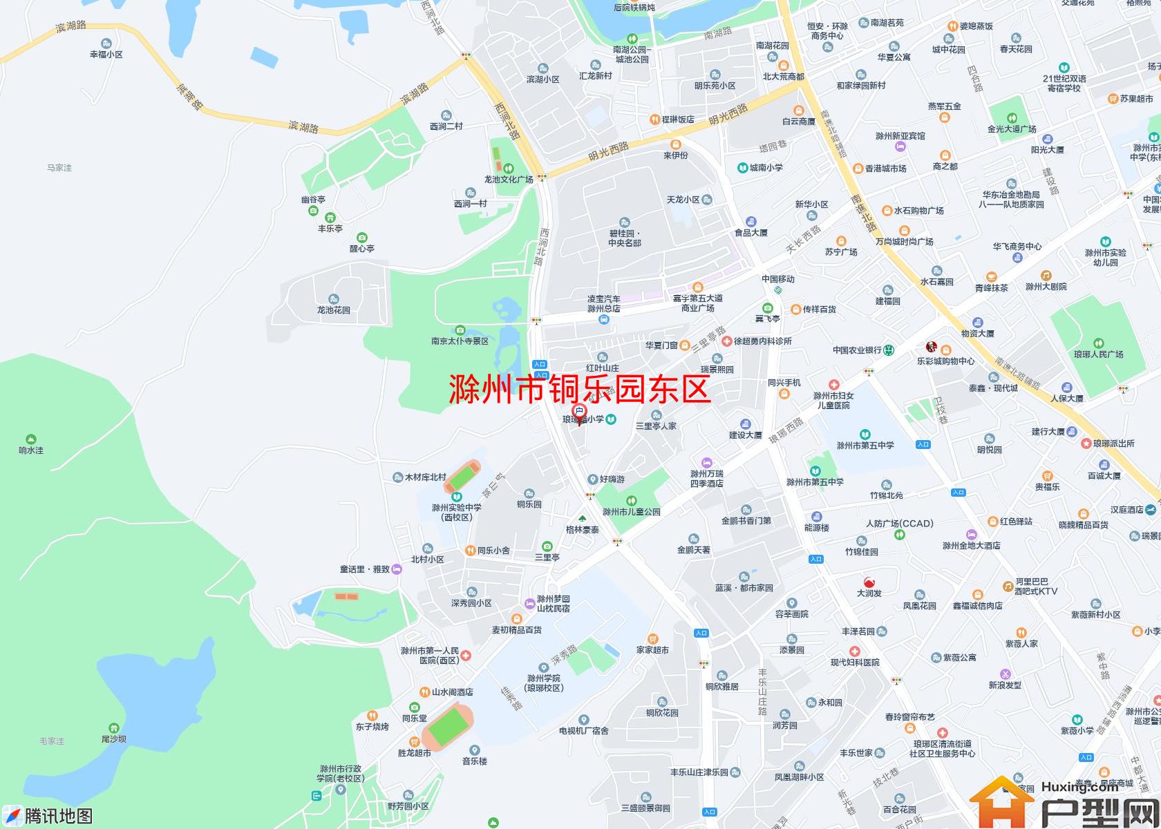 铜乐园东区小区 - 户型网