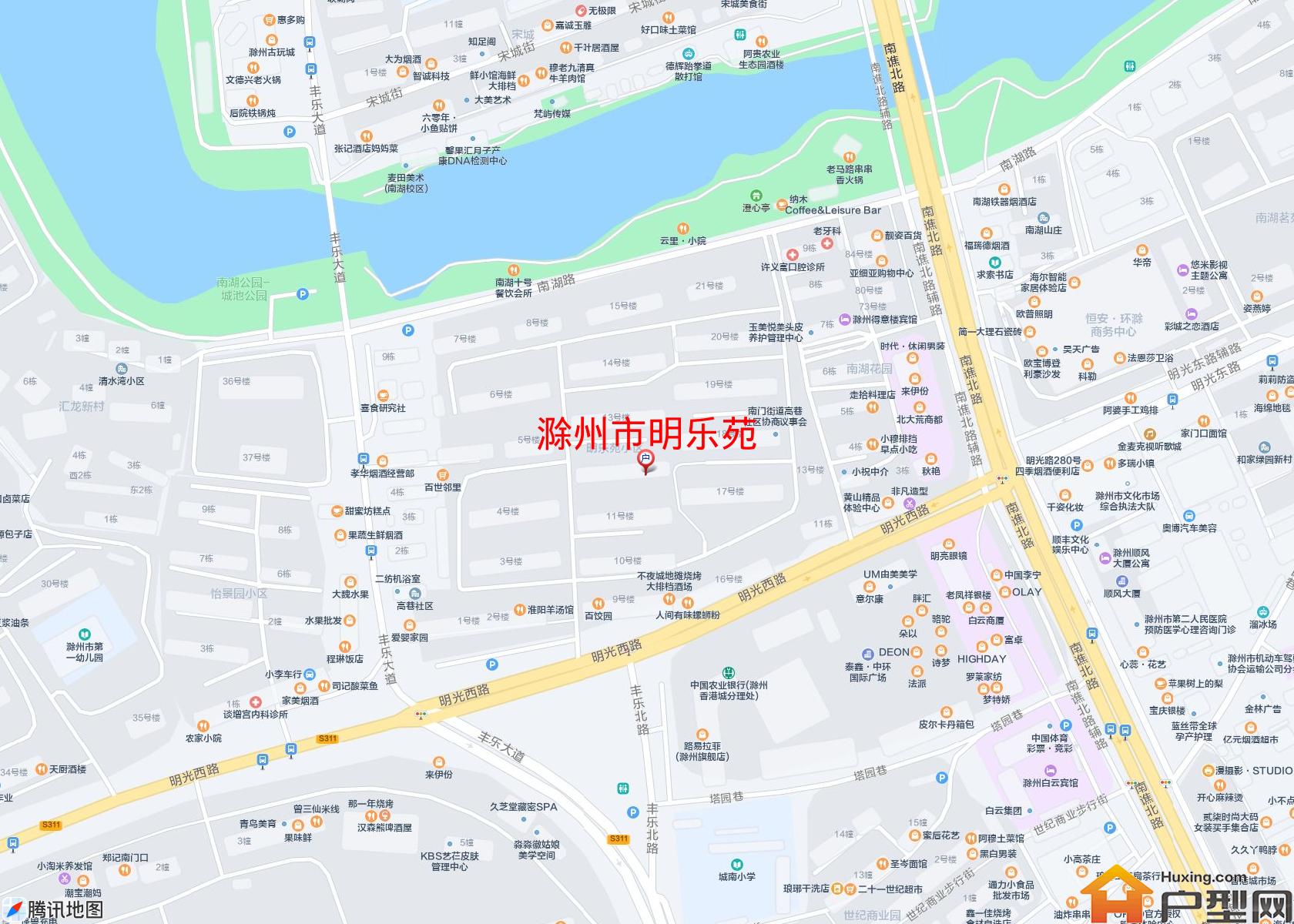 明乐苑小区 - 户型网