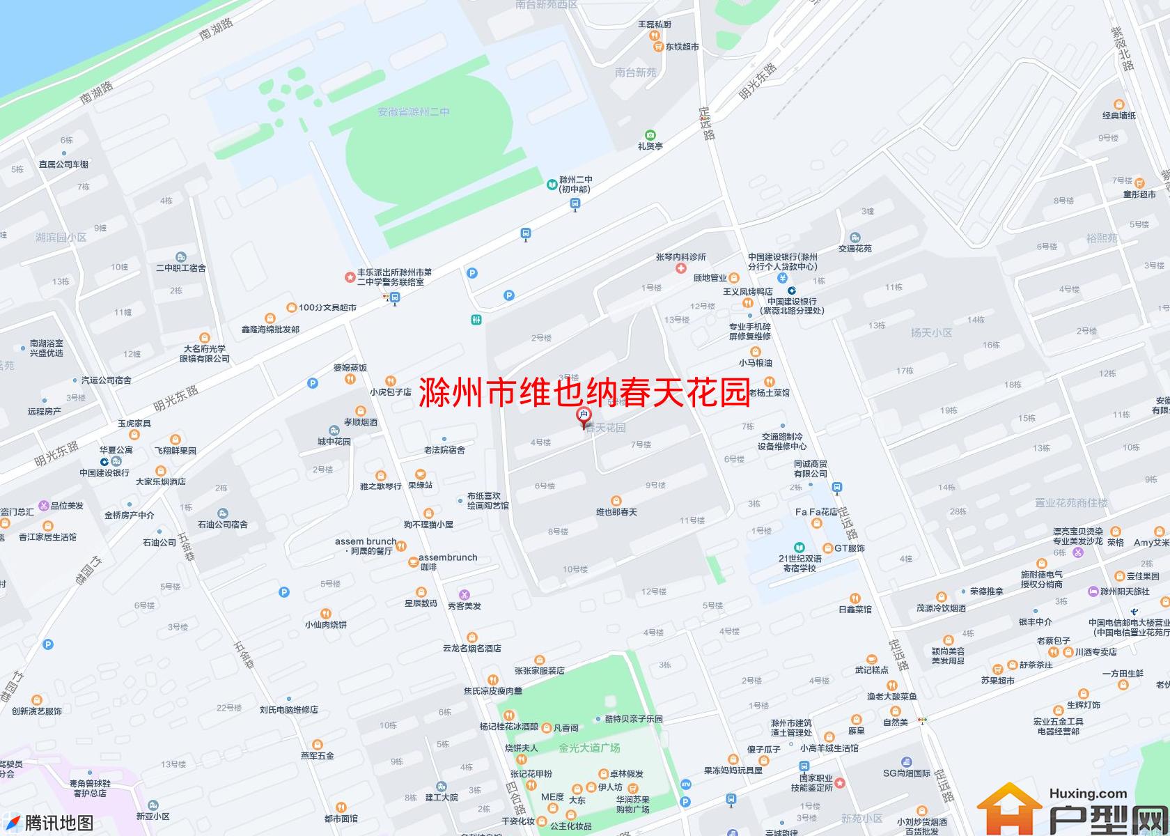 维也纳春天花园小区 - 户型网