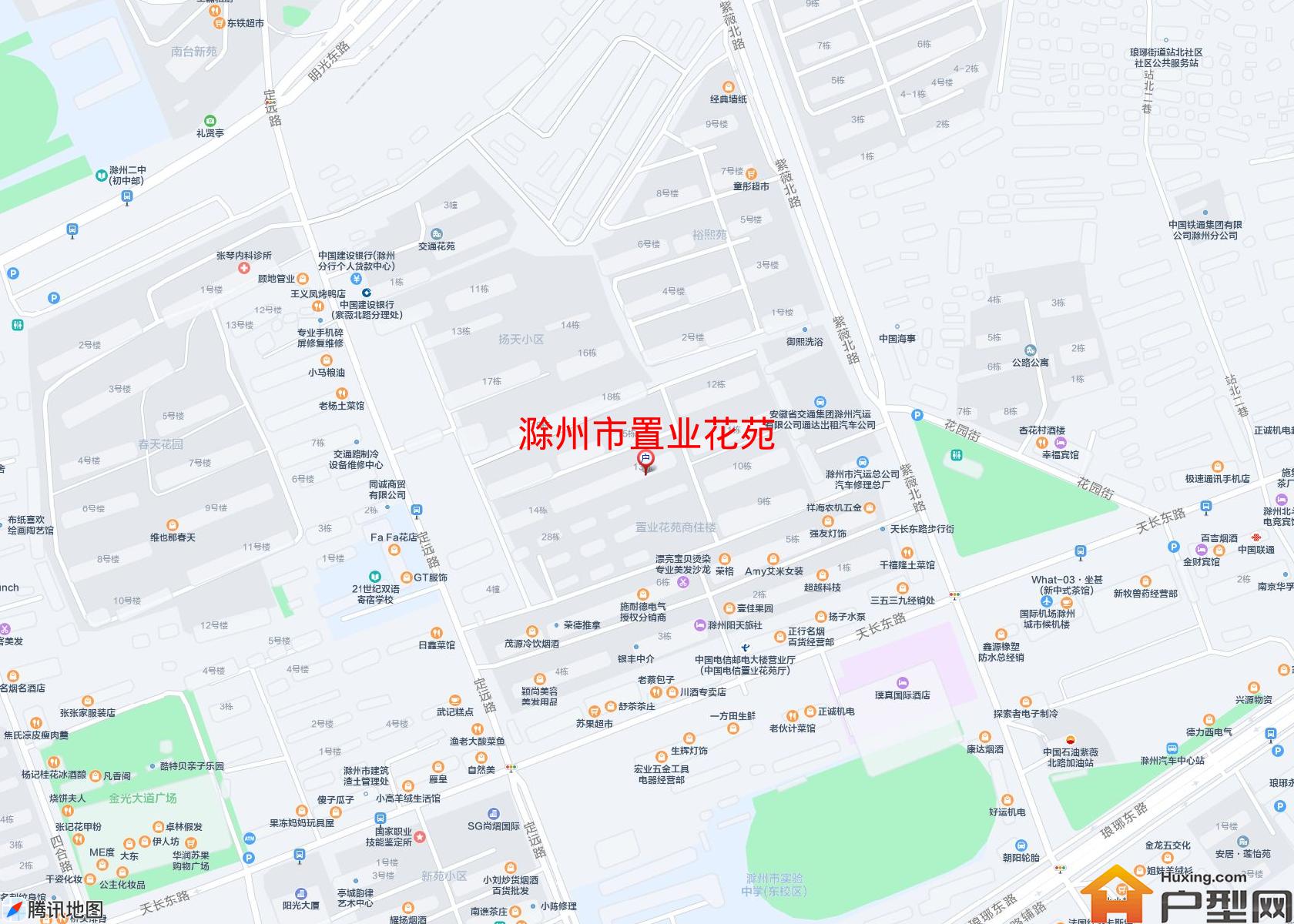置业花苑小区 - 户型网