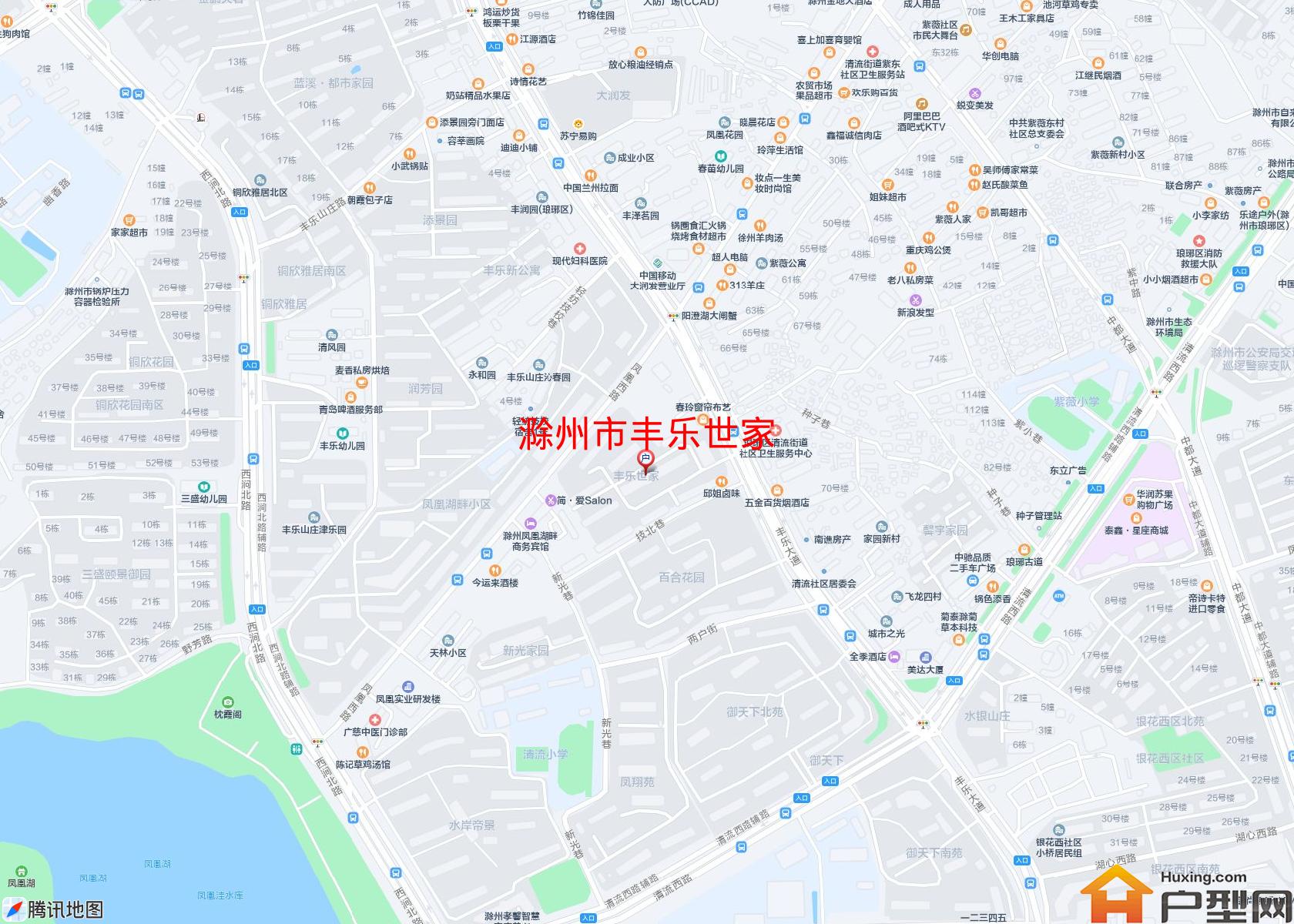 丰乐世家小区 - 户型网