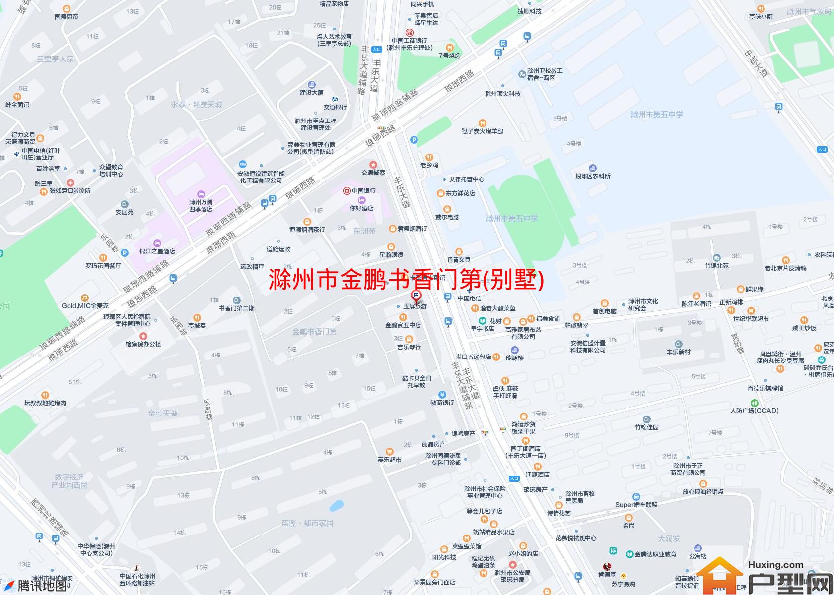 金鹏书香门第(别墅)小区 - 户型网