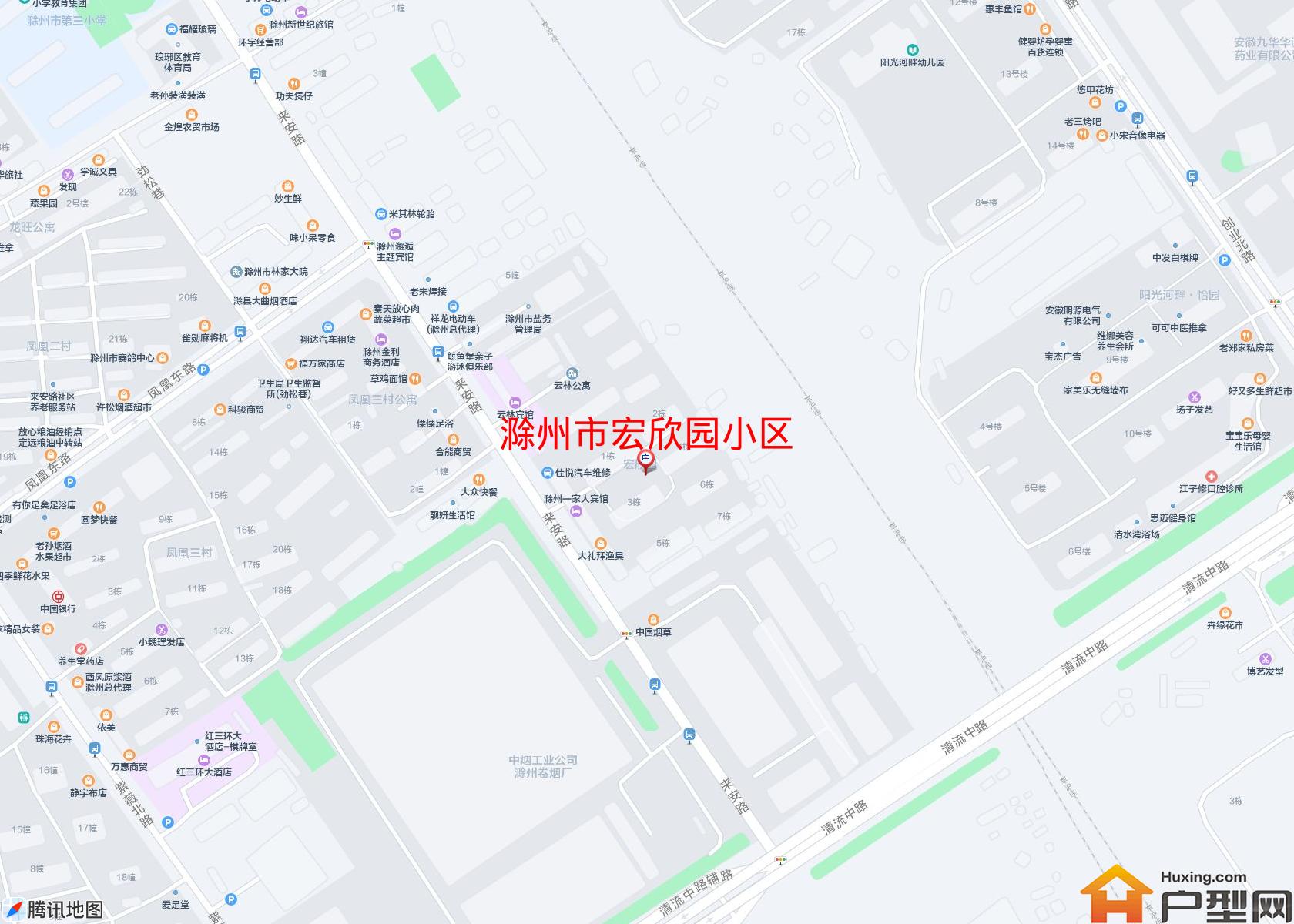 宏欣园小区小区 - 户型网