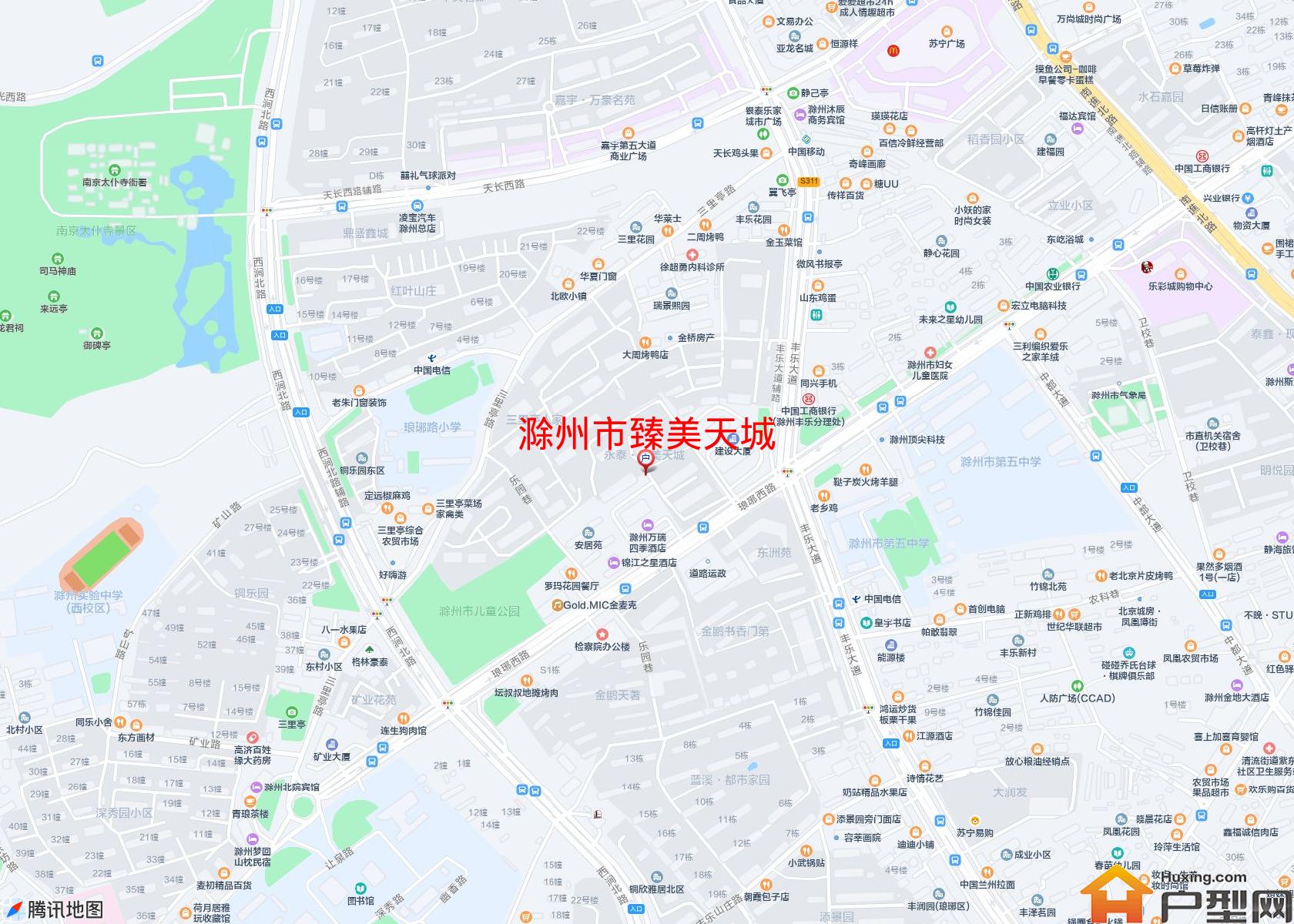 臻美天城小区 - 户型网