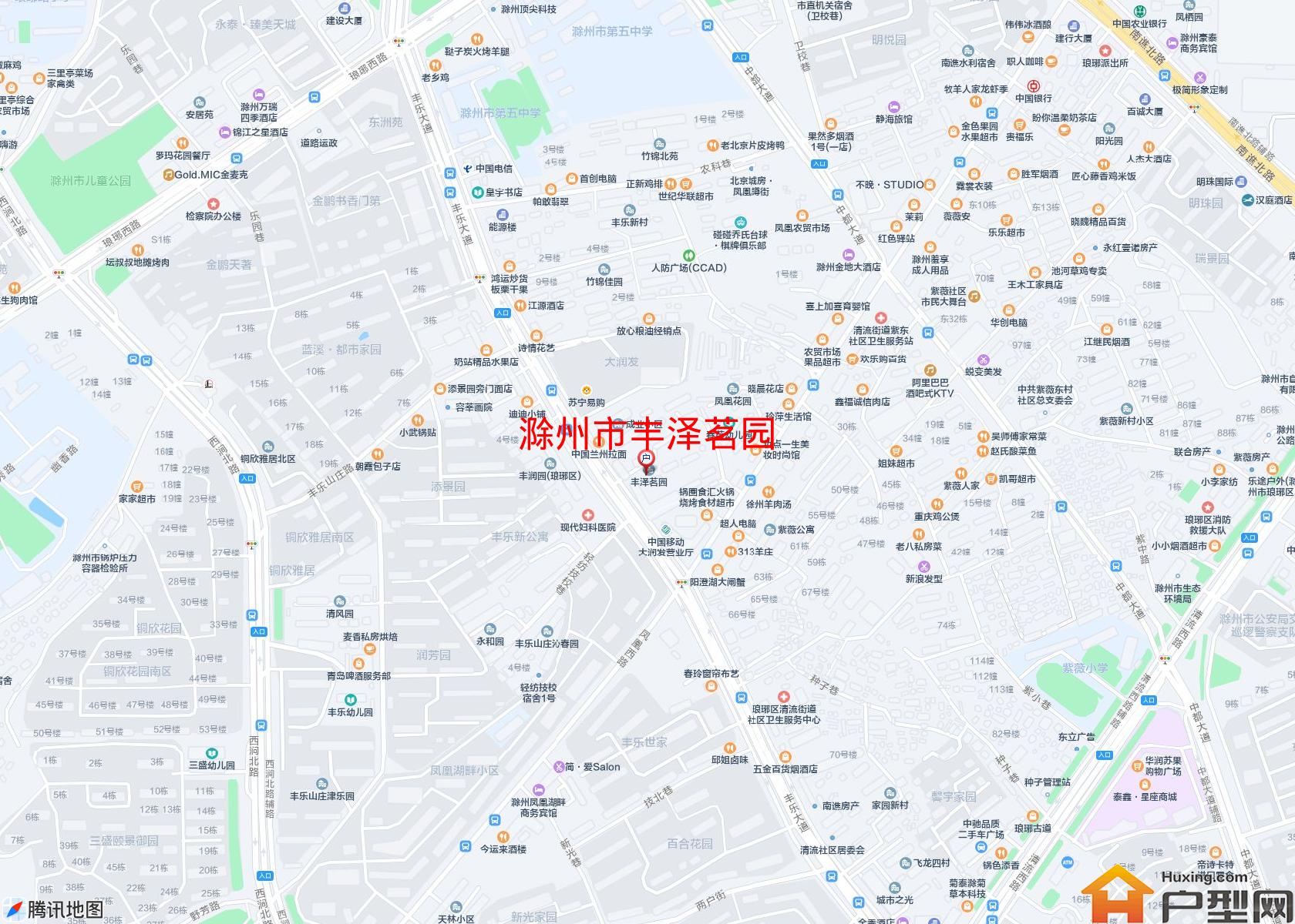 丰泽茗园小区 - 户型网