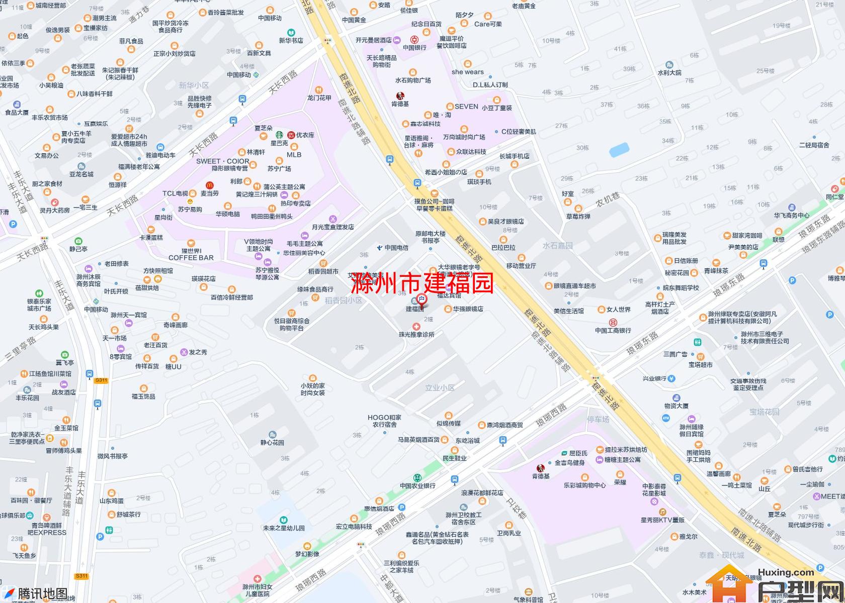 建福园小区 - 户型网