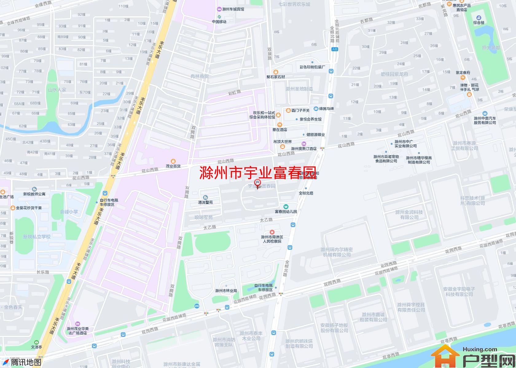 宇业富春园小区 - 户型网