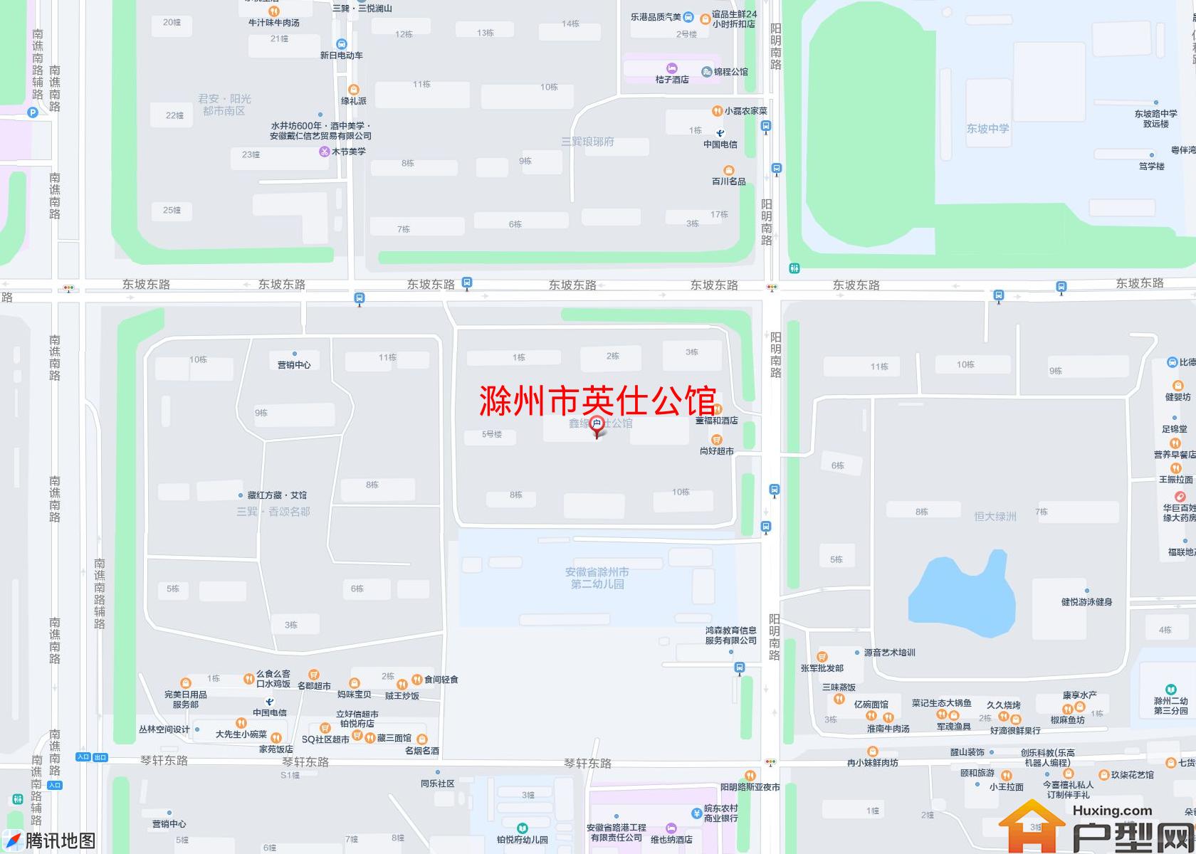 英仕公馆小区 - 户型网