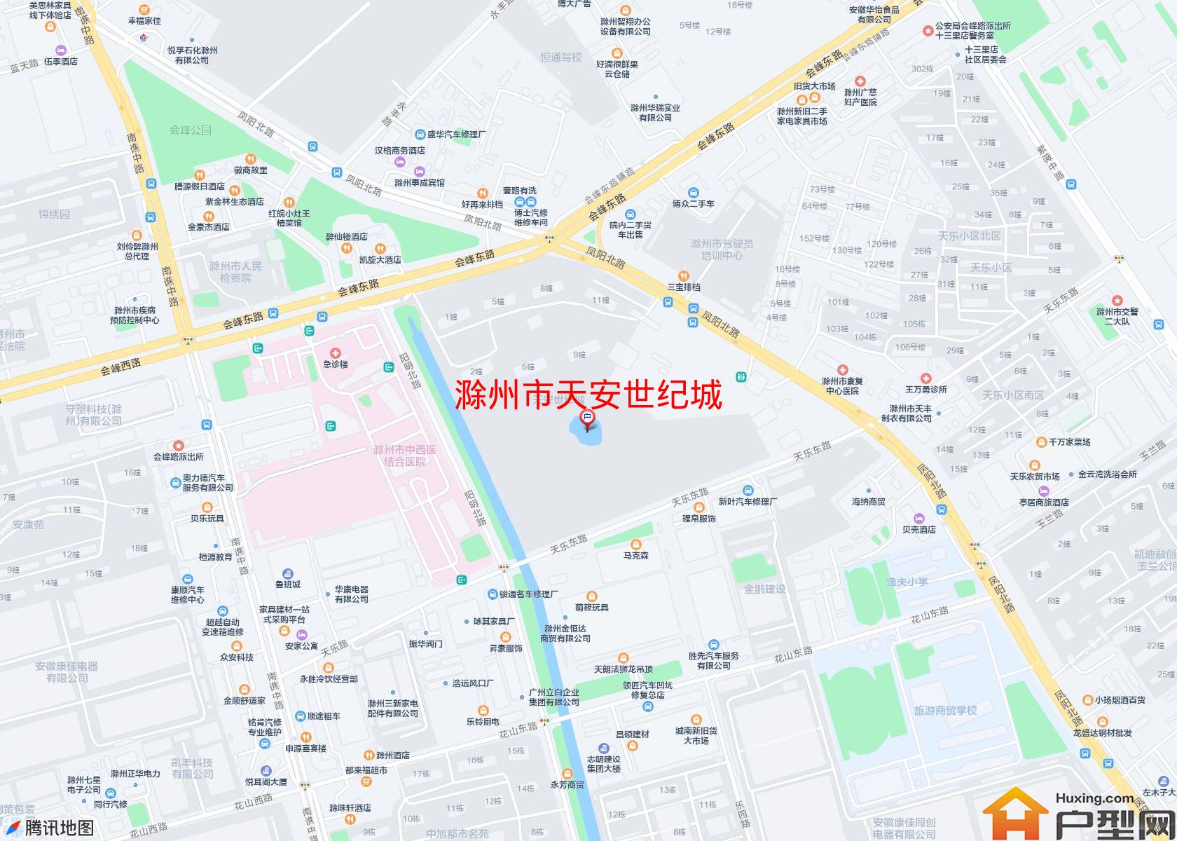 天安世纪城小区 - 户型网