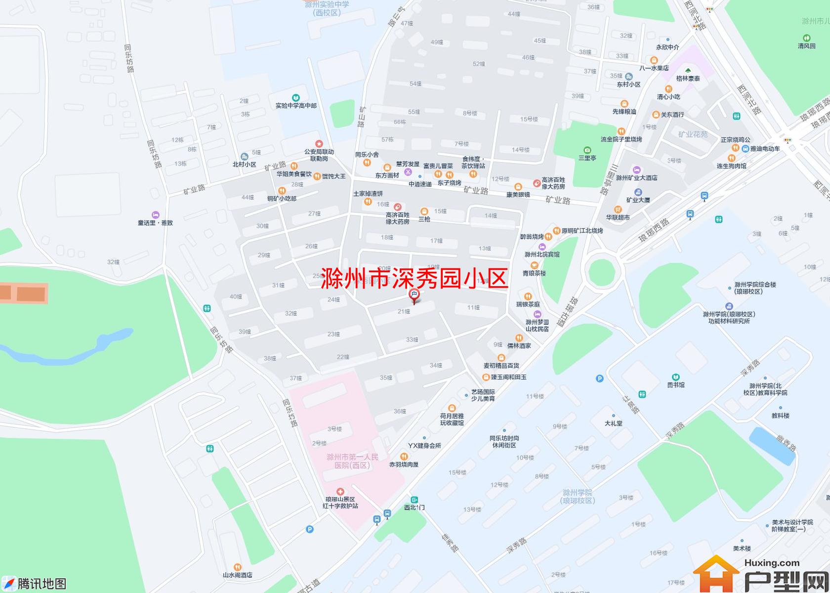 深秀园小区小区 - 户型网