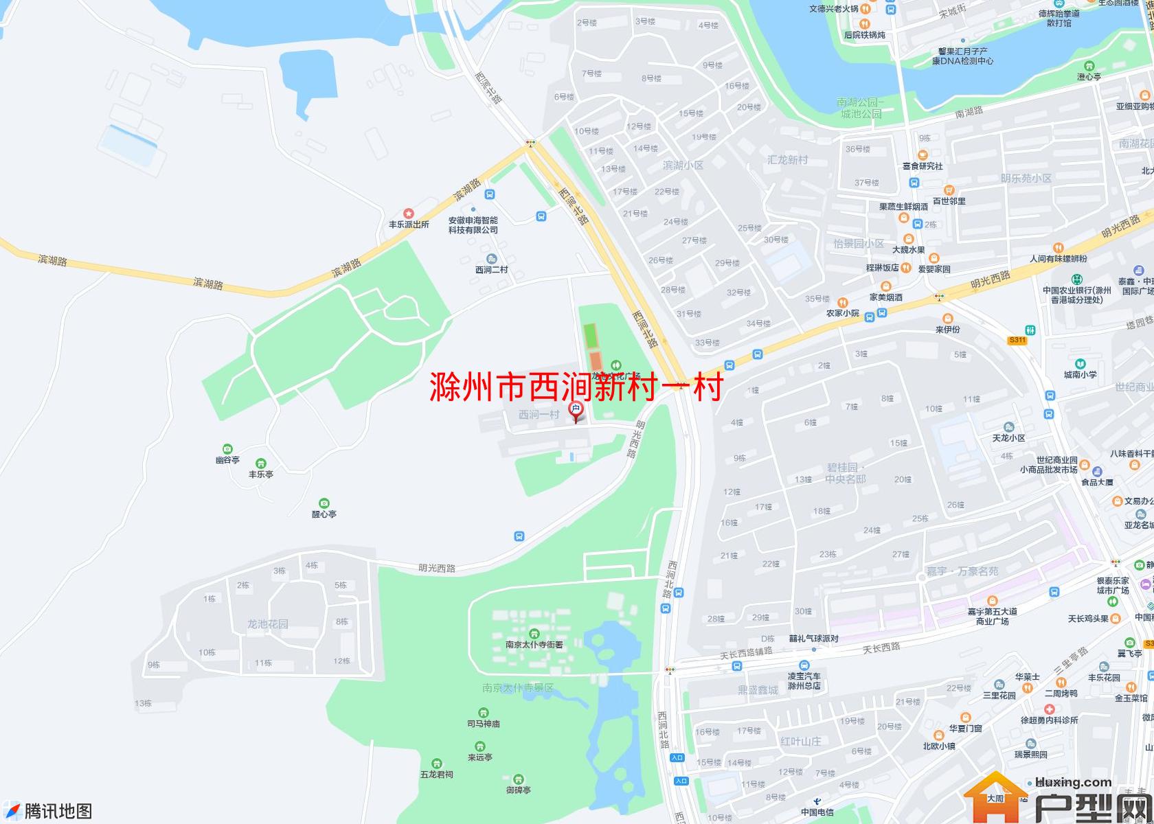 西涧新村一村小区 - 户型网