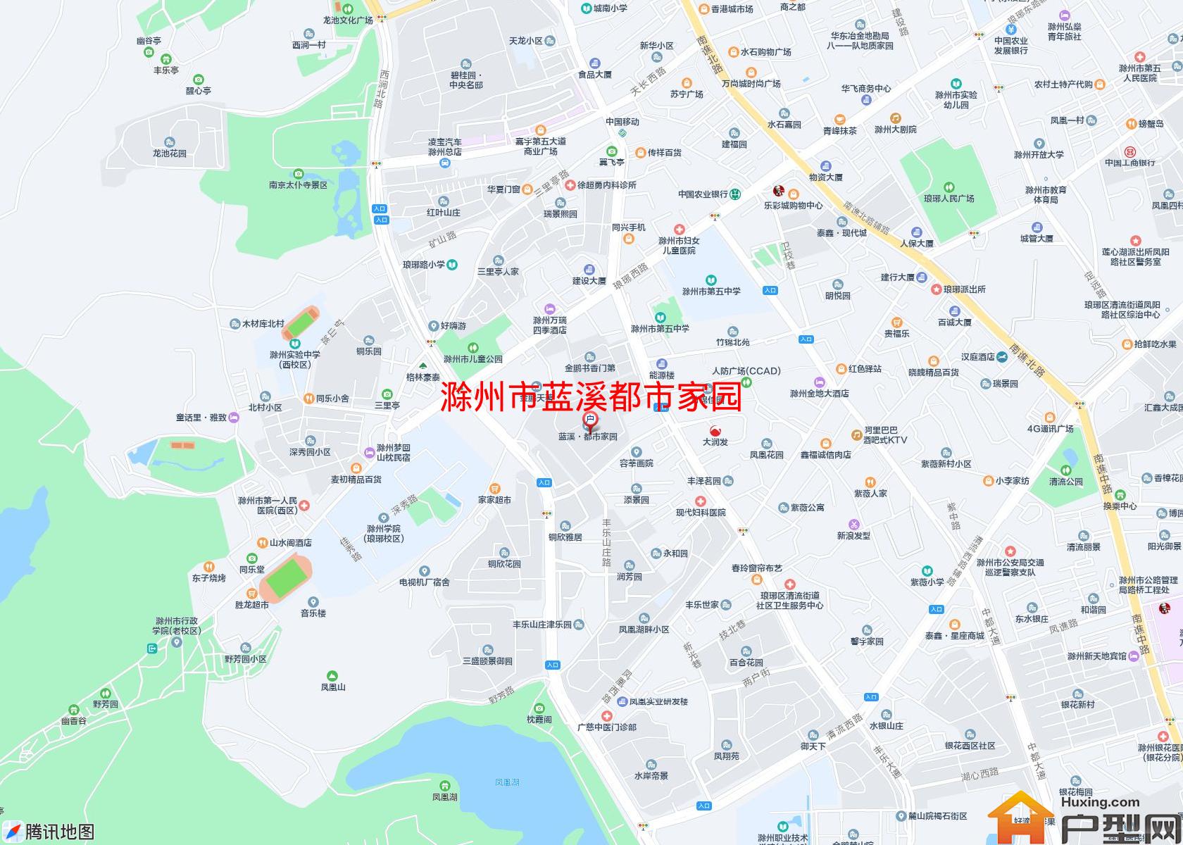 蓝溪都市家园小区 - 户型网