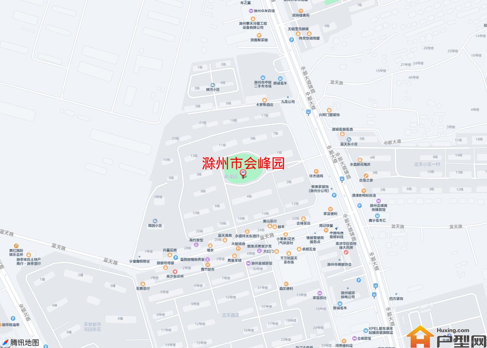 会峰园小区 - 户型网