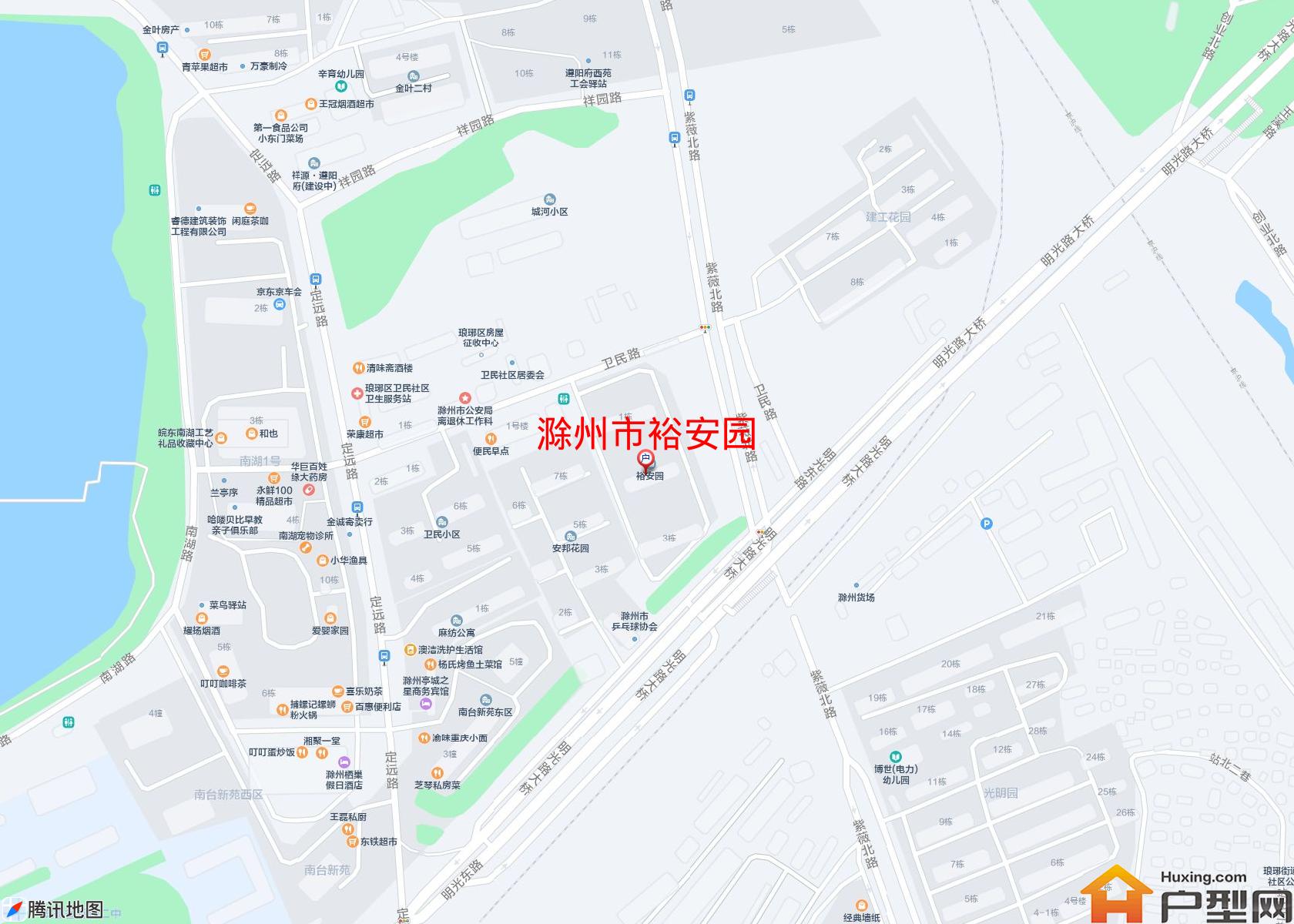 裕安园小区 - 户型网