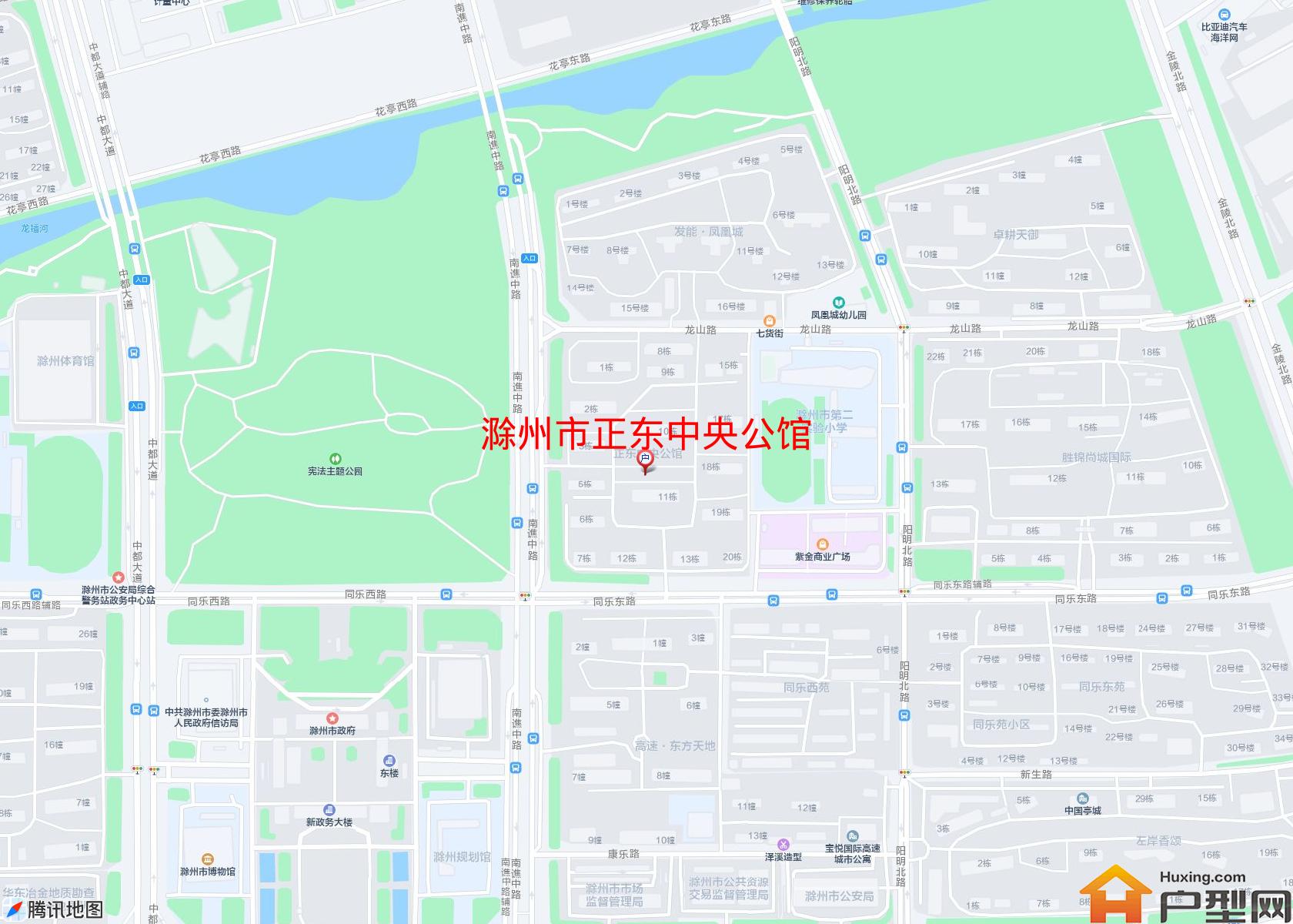 正东中央公馆小区 - 户型网