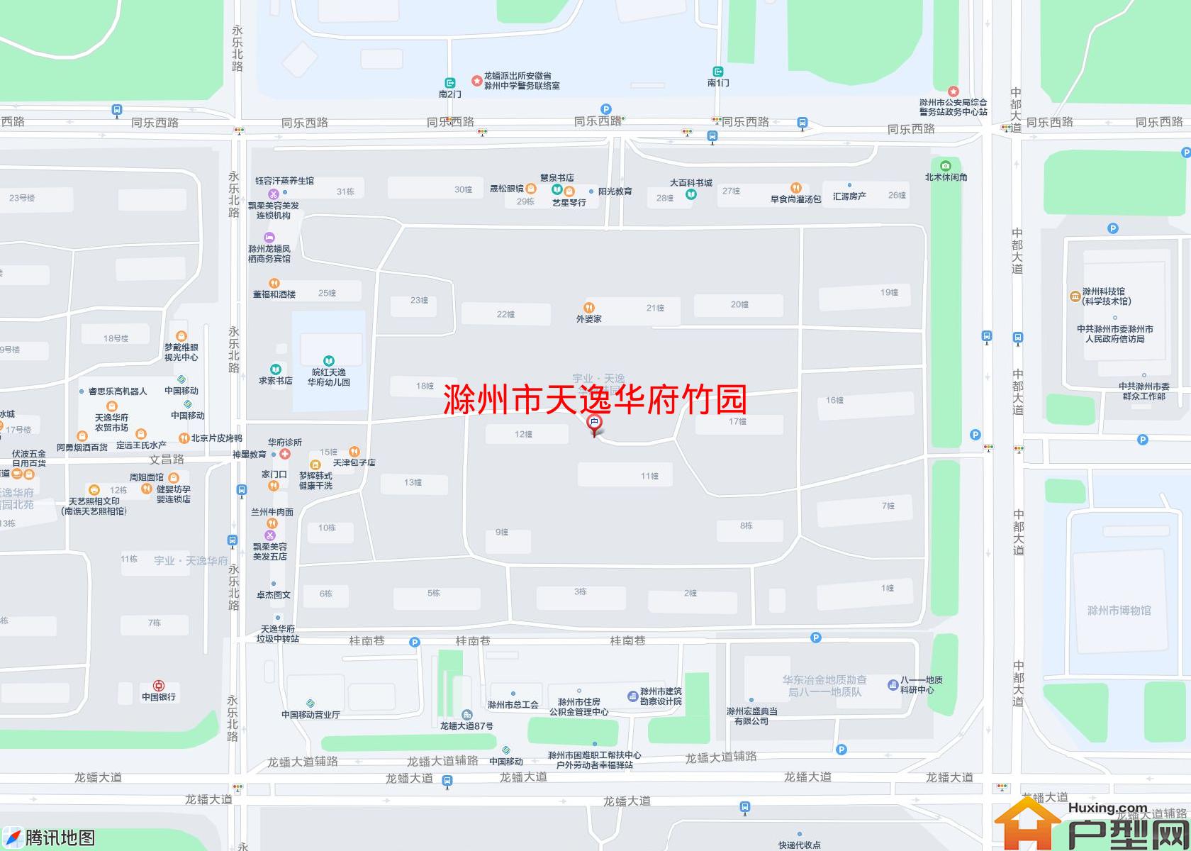 天逸华府竹园小区 - 户型网