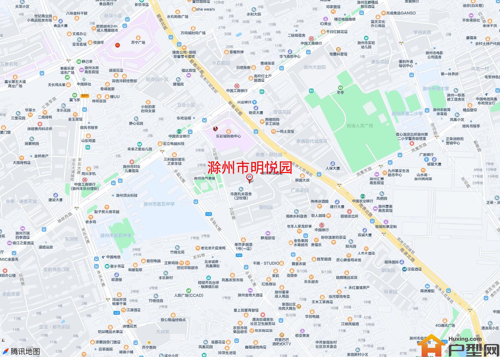 明悦园小区 - 户型网