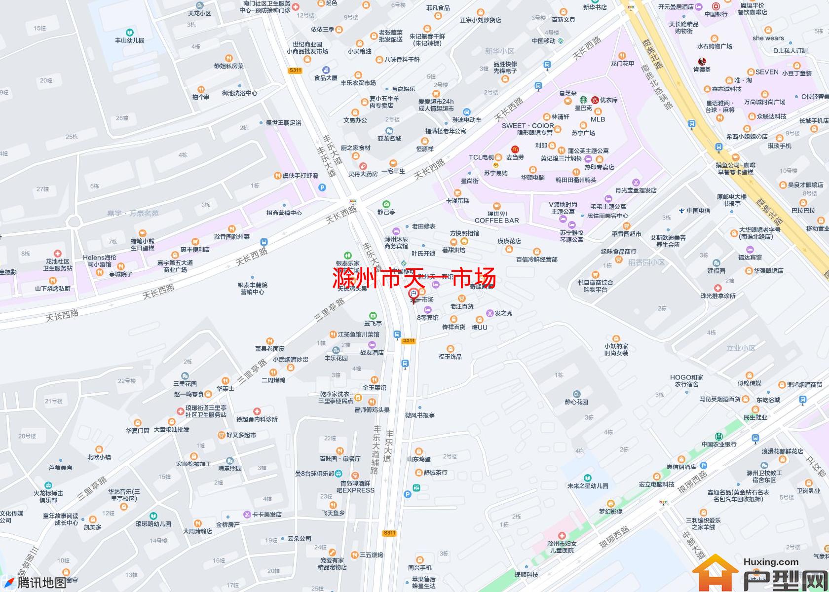 天一市场小区 - 户型网