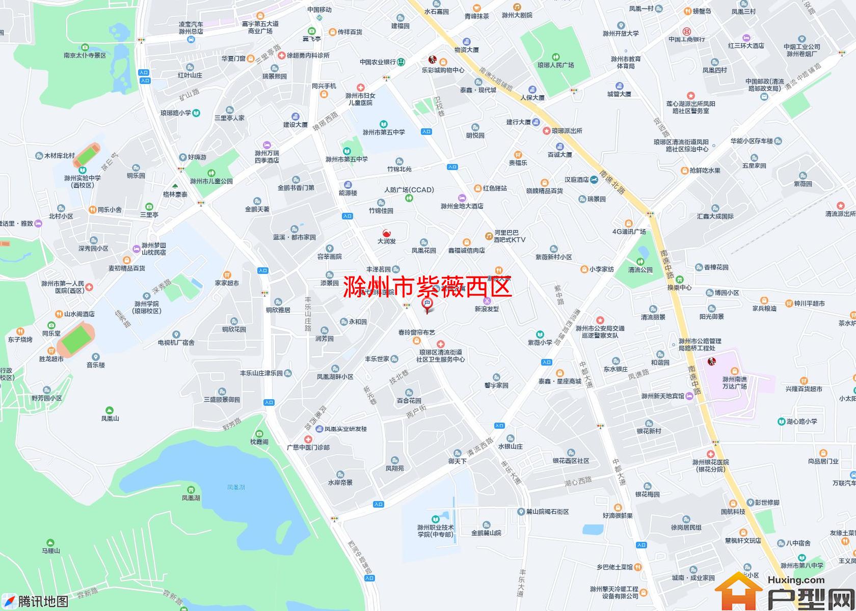 紫薇西区小区 - 户型网