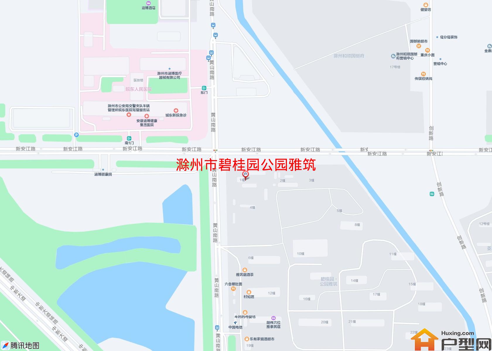 碧桂园公园雅筑小区 - 户型网