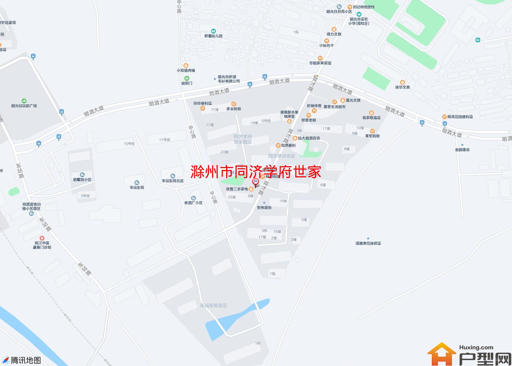 同济学府世家小区 - 户型网