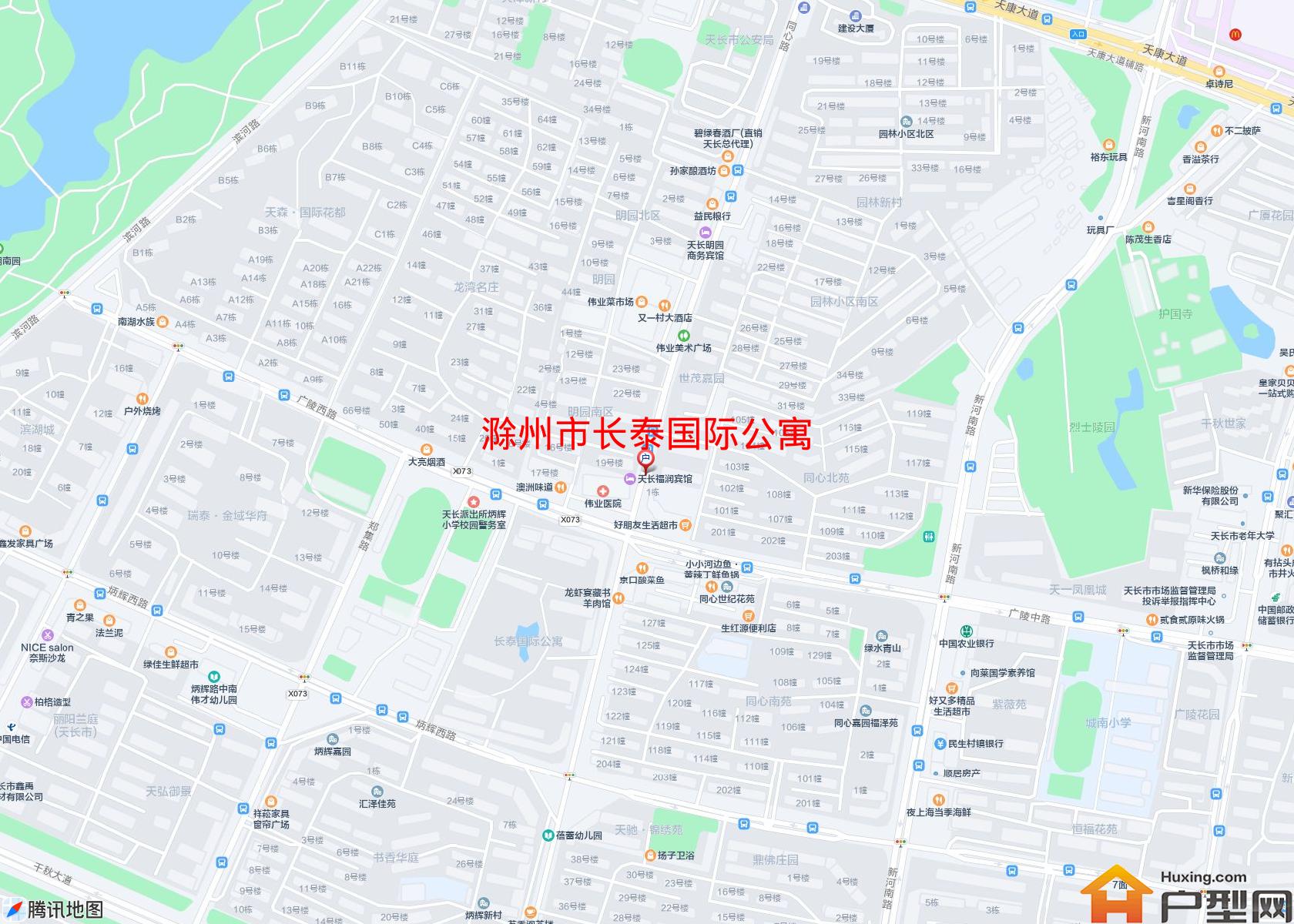 长泰国际公寓小区 - 户型网