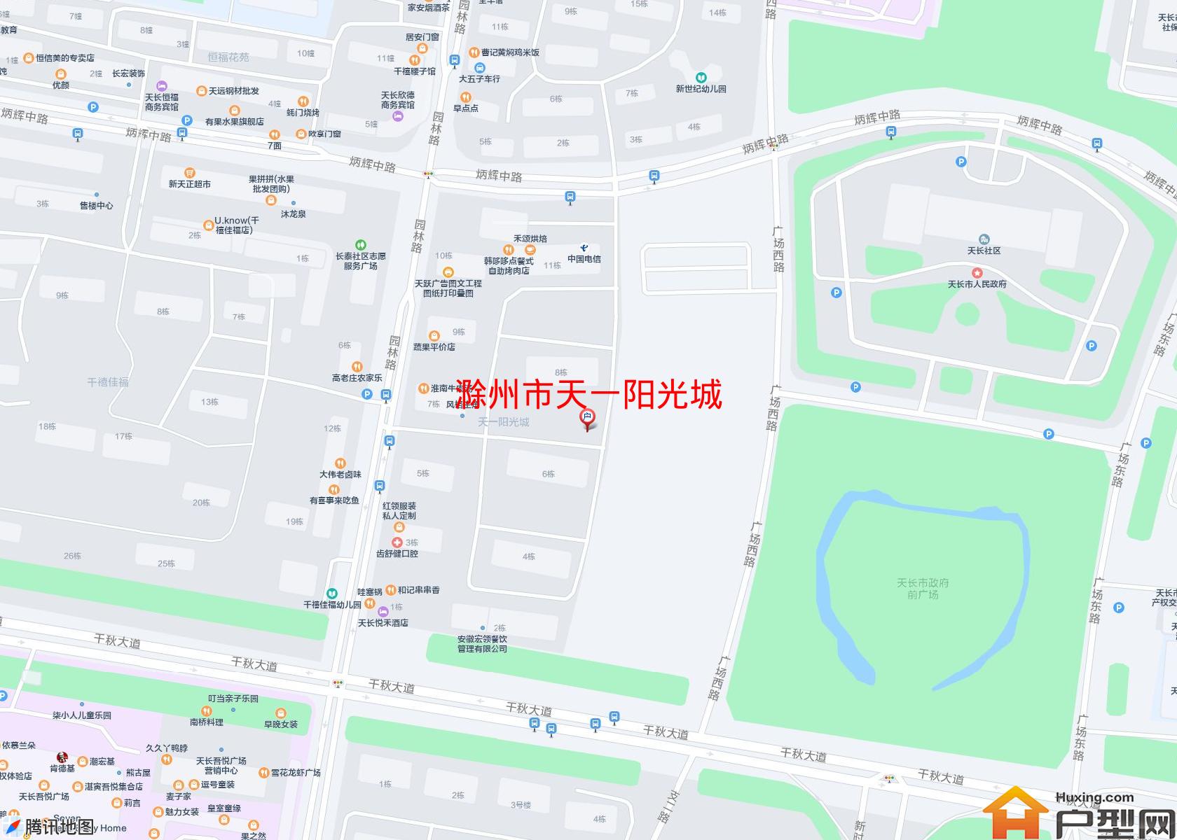 天一阳光城小区 - 户型网
