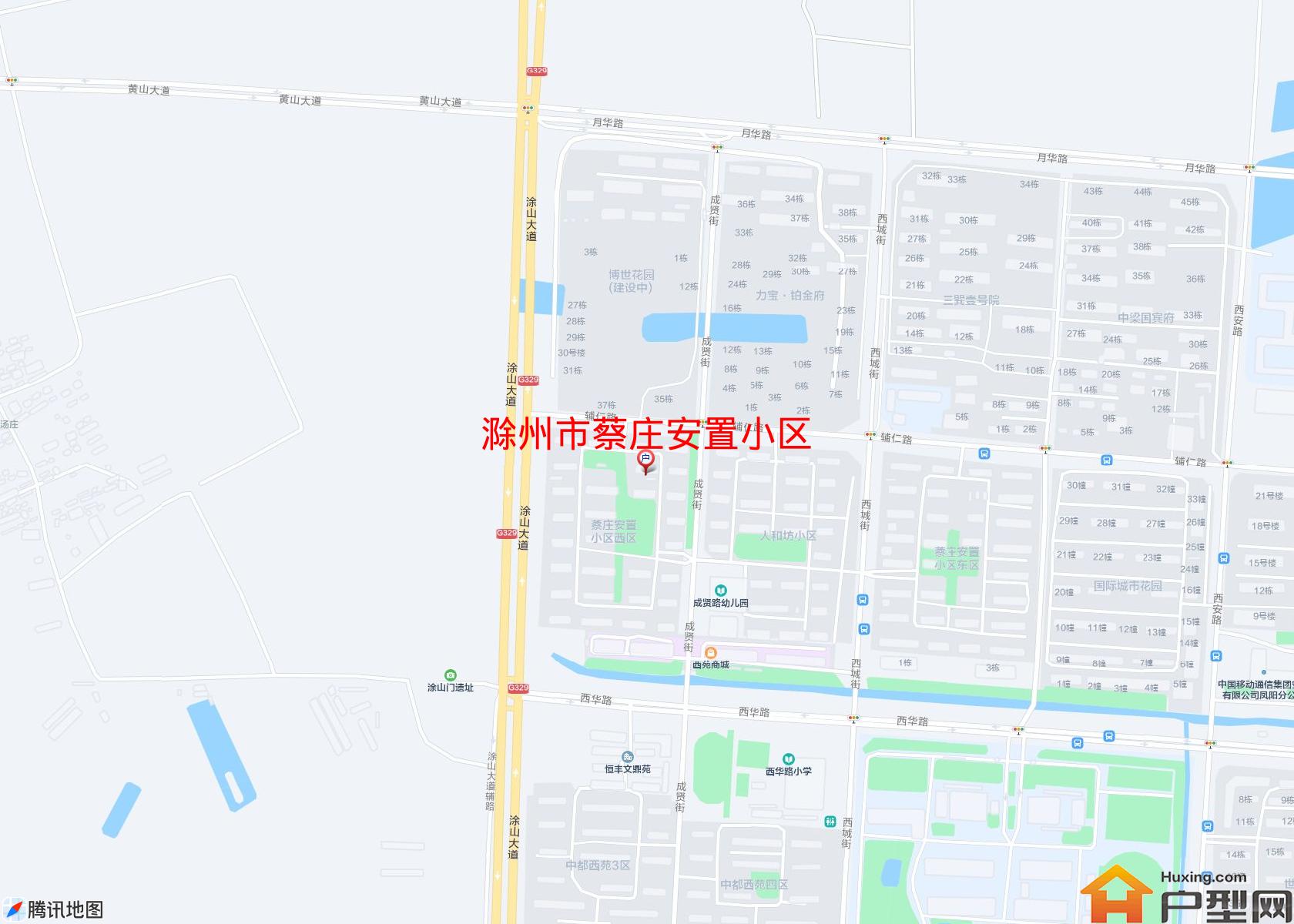 蔡庄安置小区小区 - 户型网