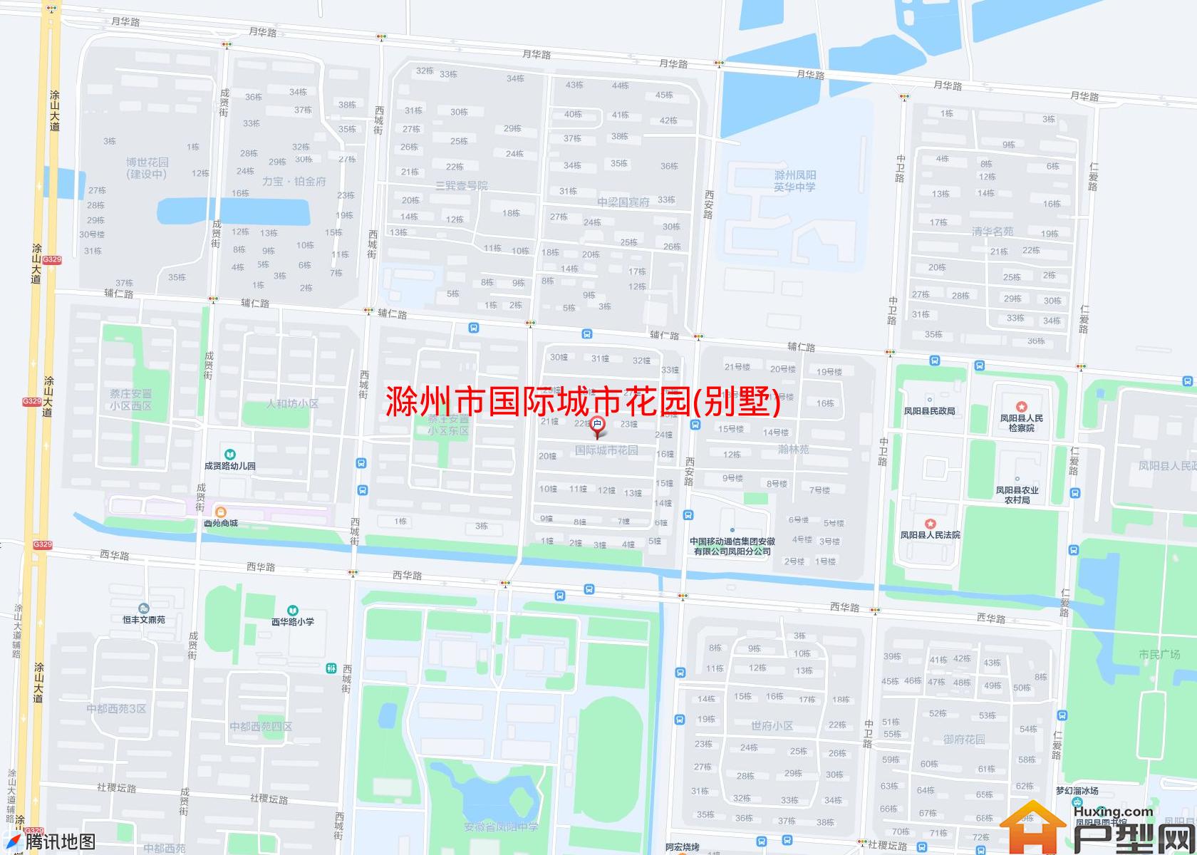 国际城市花园(别墅)小区 - 户型网