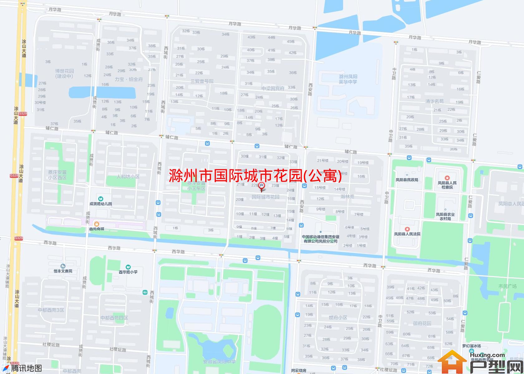 国际城市花园(公寓)小区 - 户型网