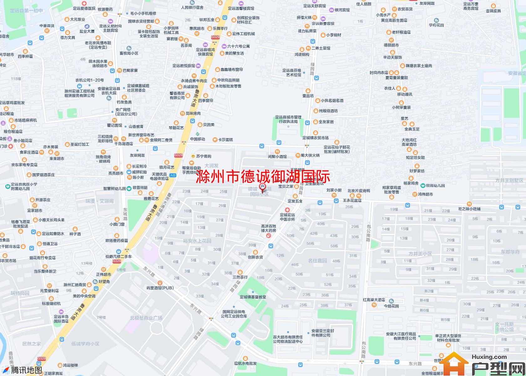 德诚御湖国际小区 - 户型网