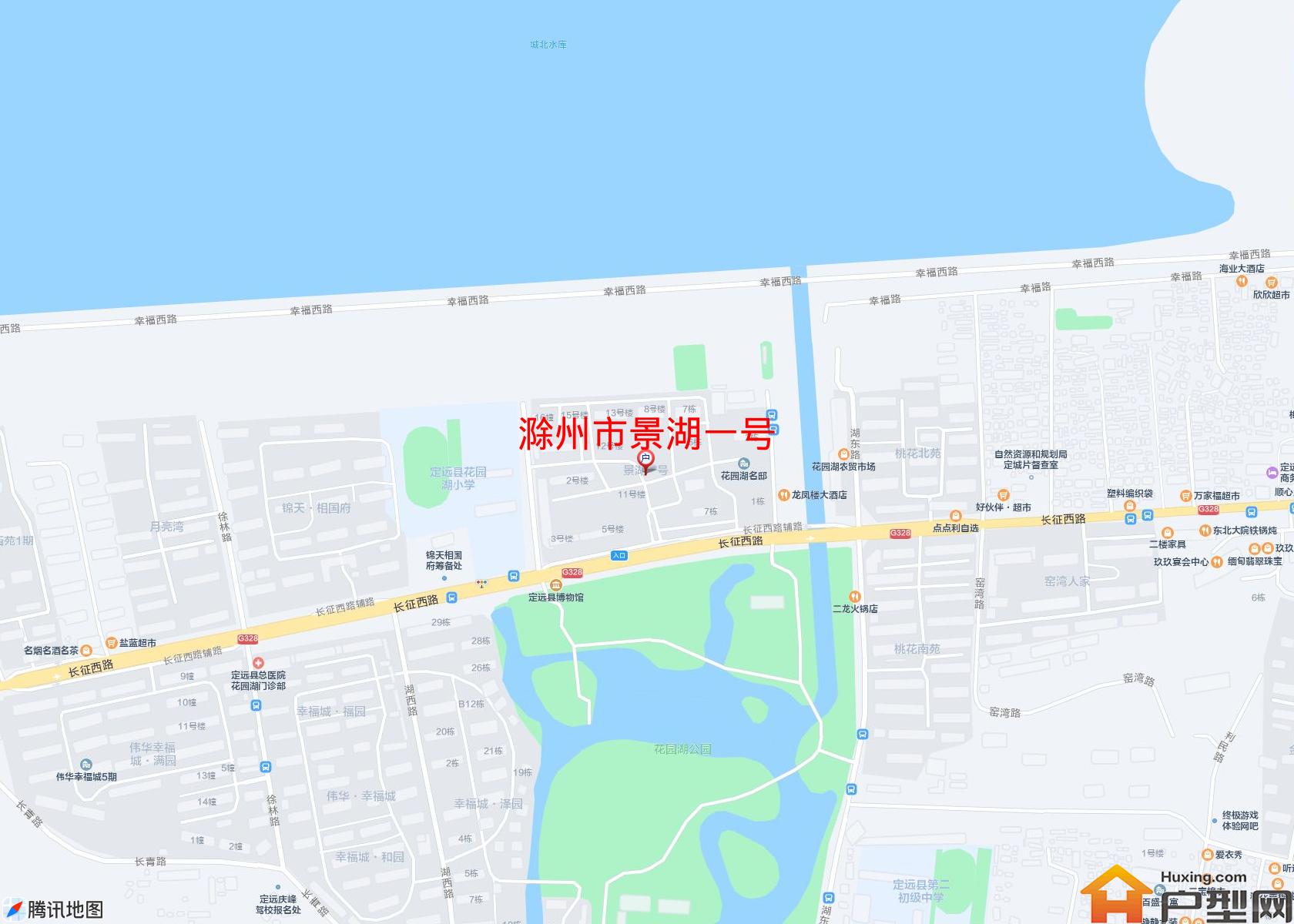 景湖一号小区 - 户型网