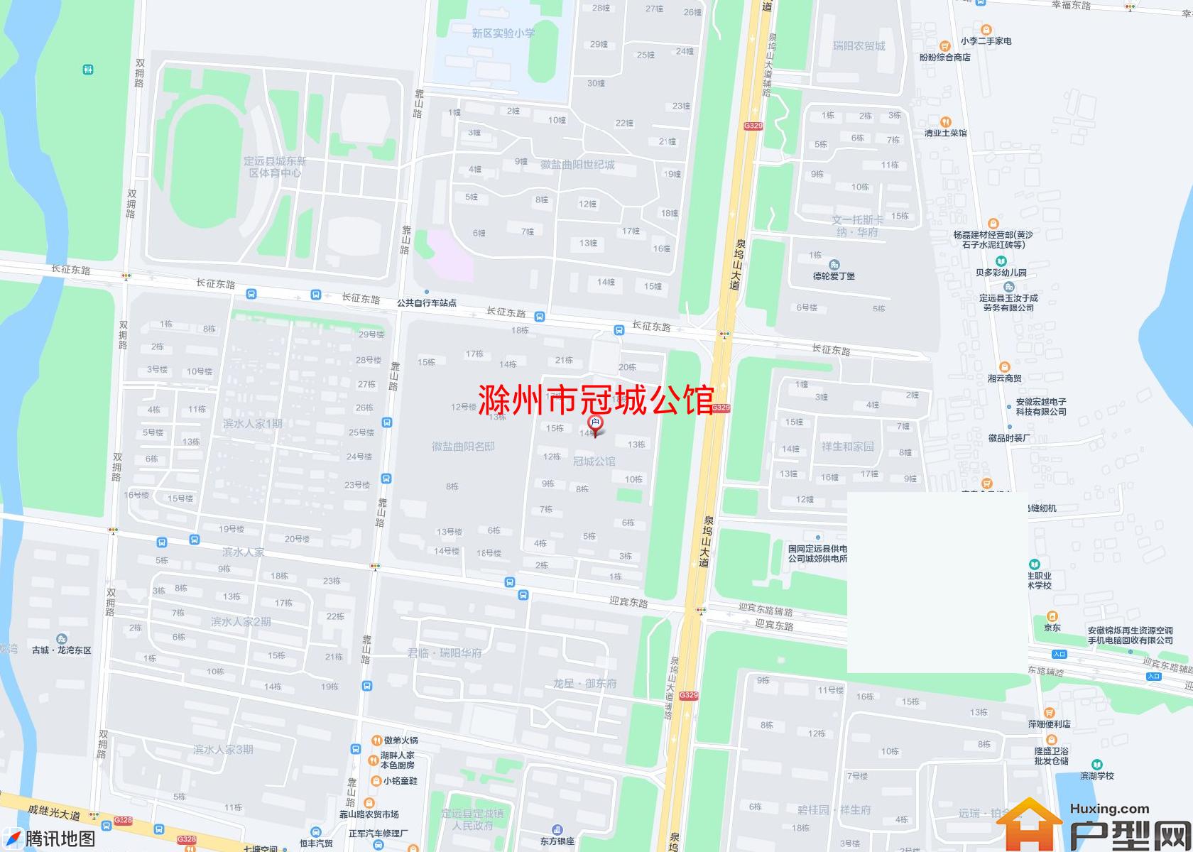 冠城公馆小区 - 户型网