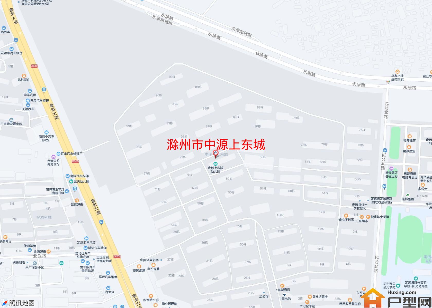 中源上东城小区 - 户型网