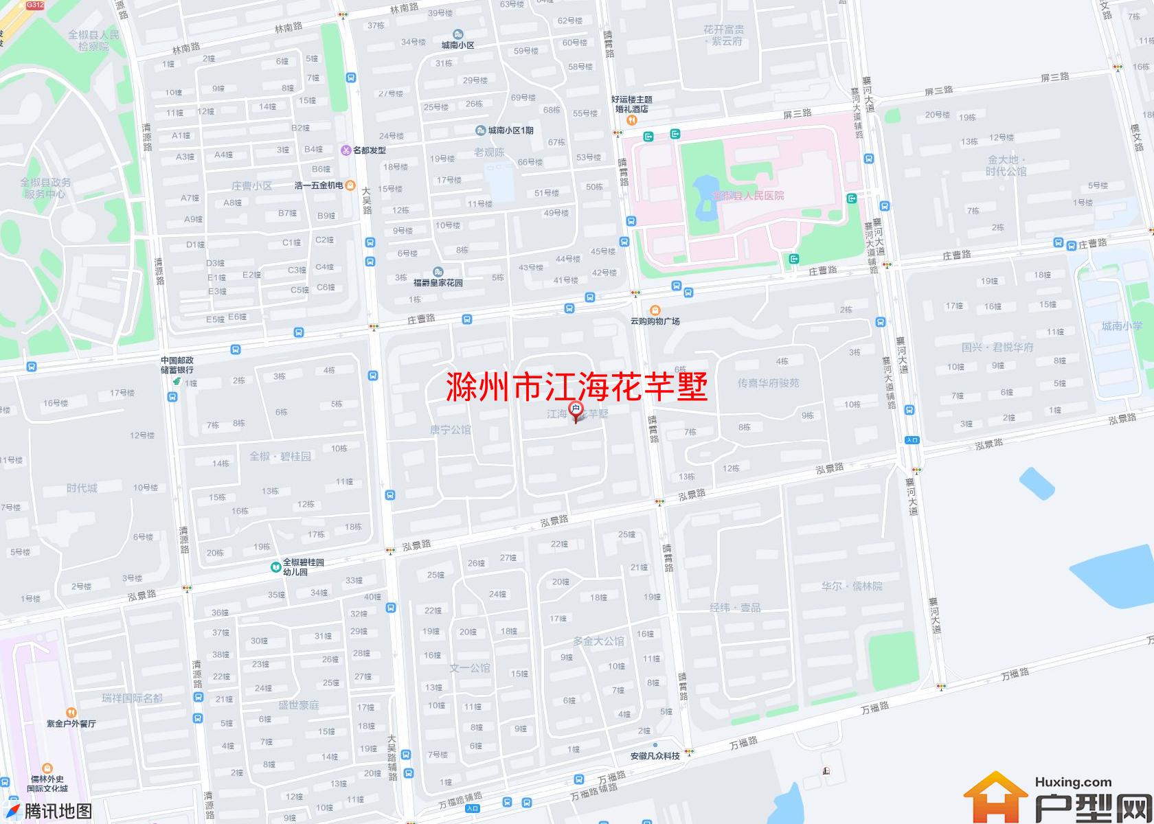 江海花芊墅小区 - 户型网