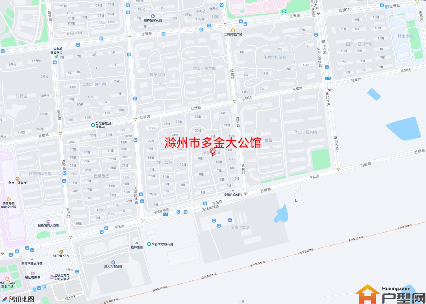 多金大公馆小区 - 户型网