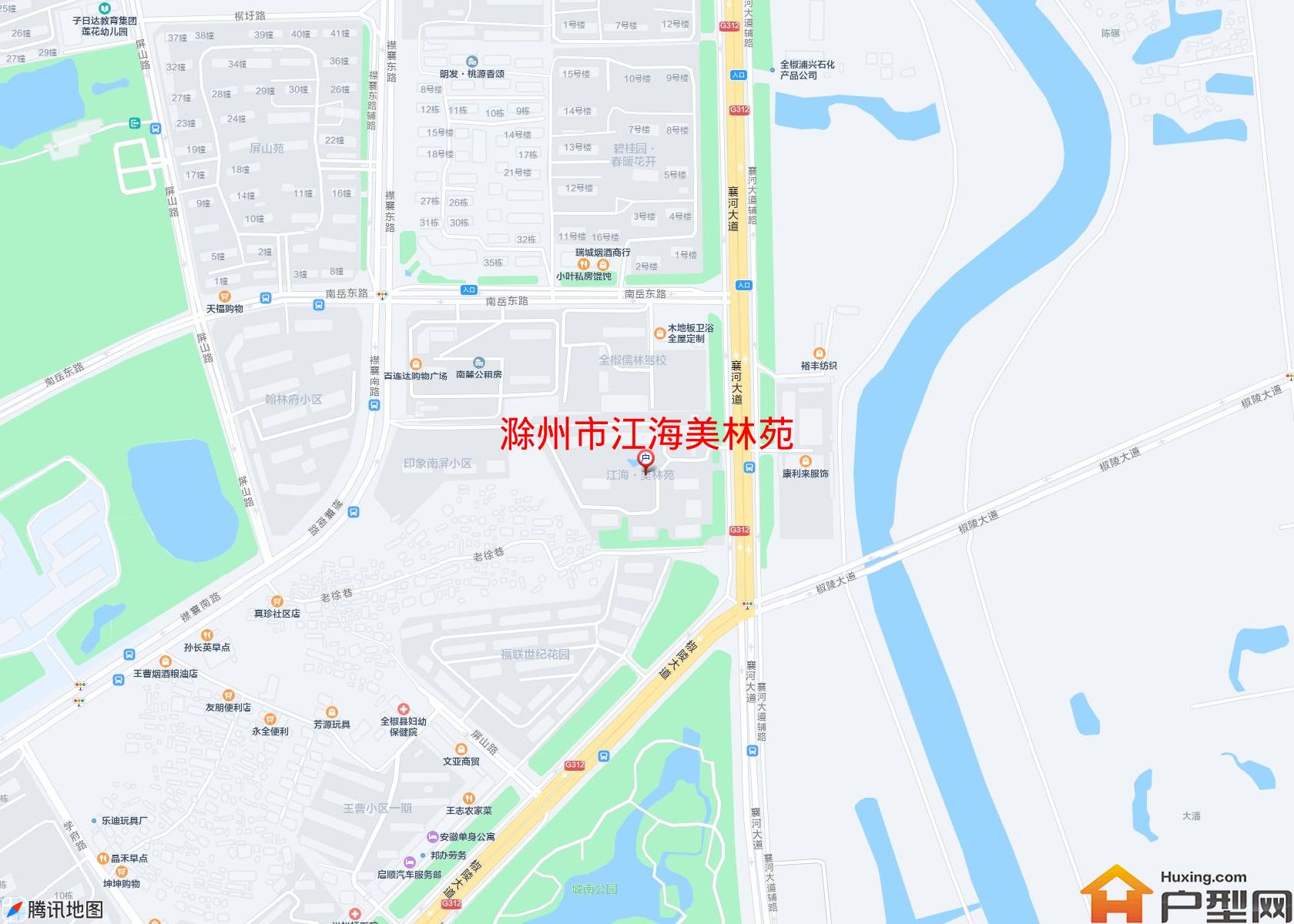 江海美林苑小区 - 户型网