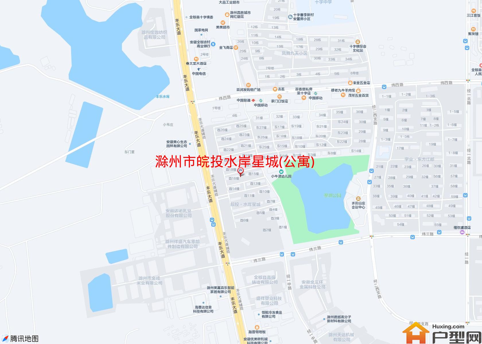 皖投水岸星城(公寓)小区 - 户型网