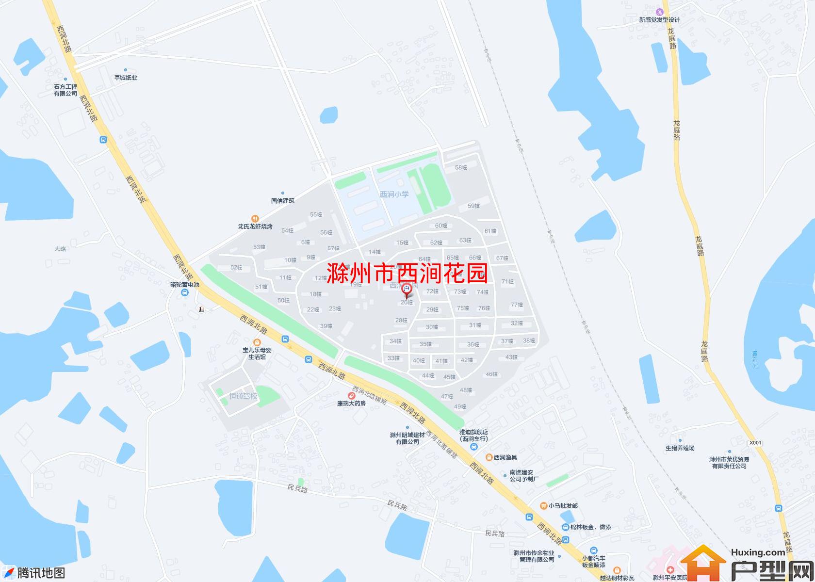 西涧花园小区 - 户型网