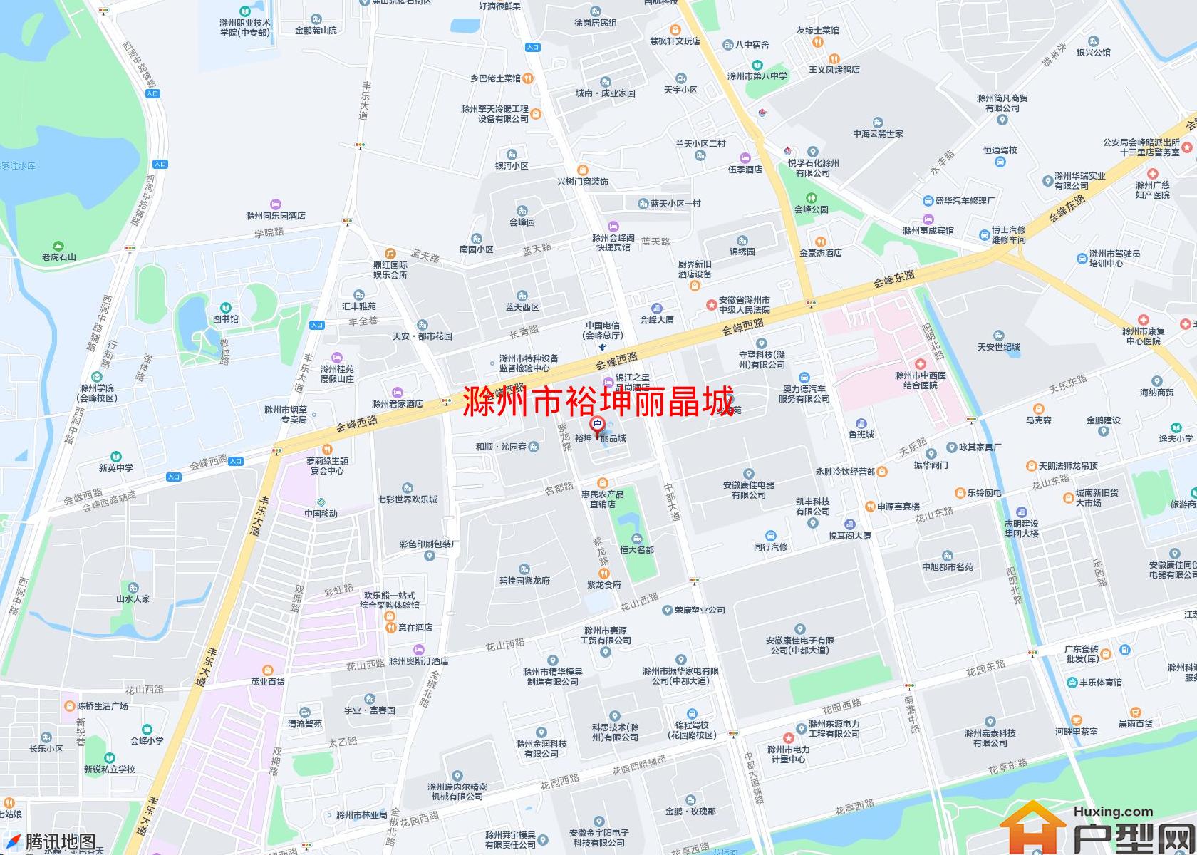 裕坤丽晶城小区 - 户型网