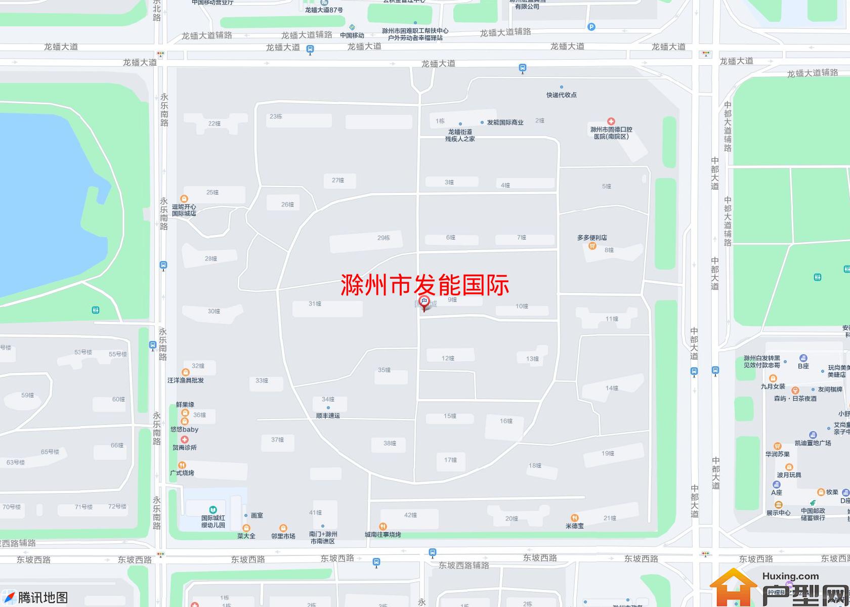 发能国际小区 - 户型网