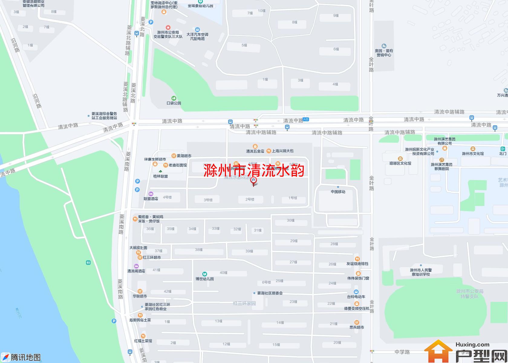 清流水韵小区 - 户型网