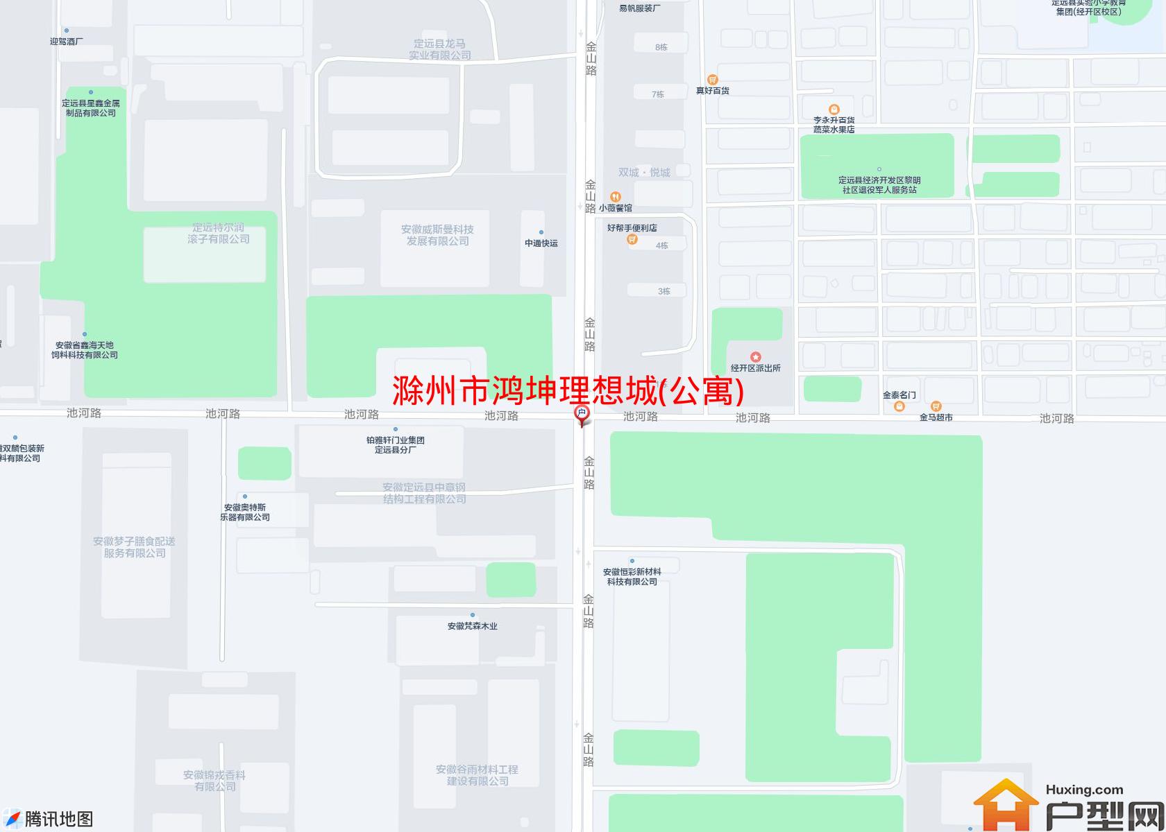 鸿坤理想城(公寓)小区 - 户型网