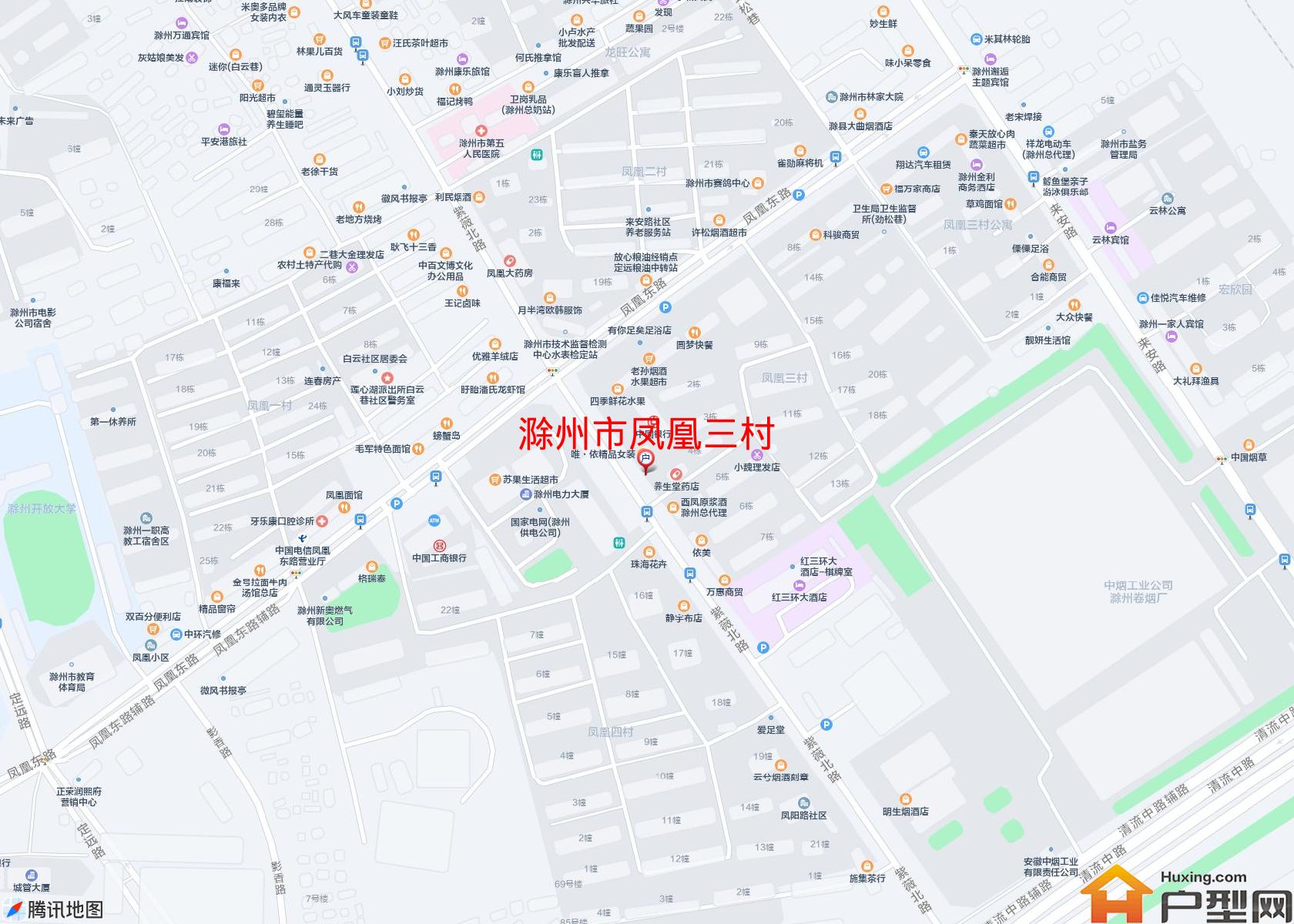凤凰三村小区 - 户型网