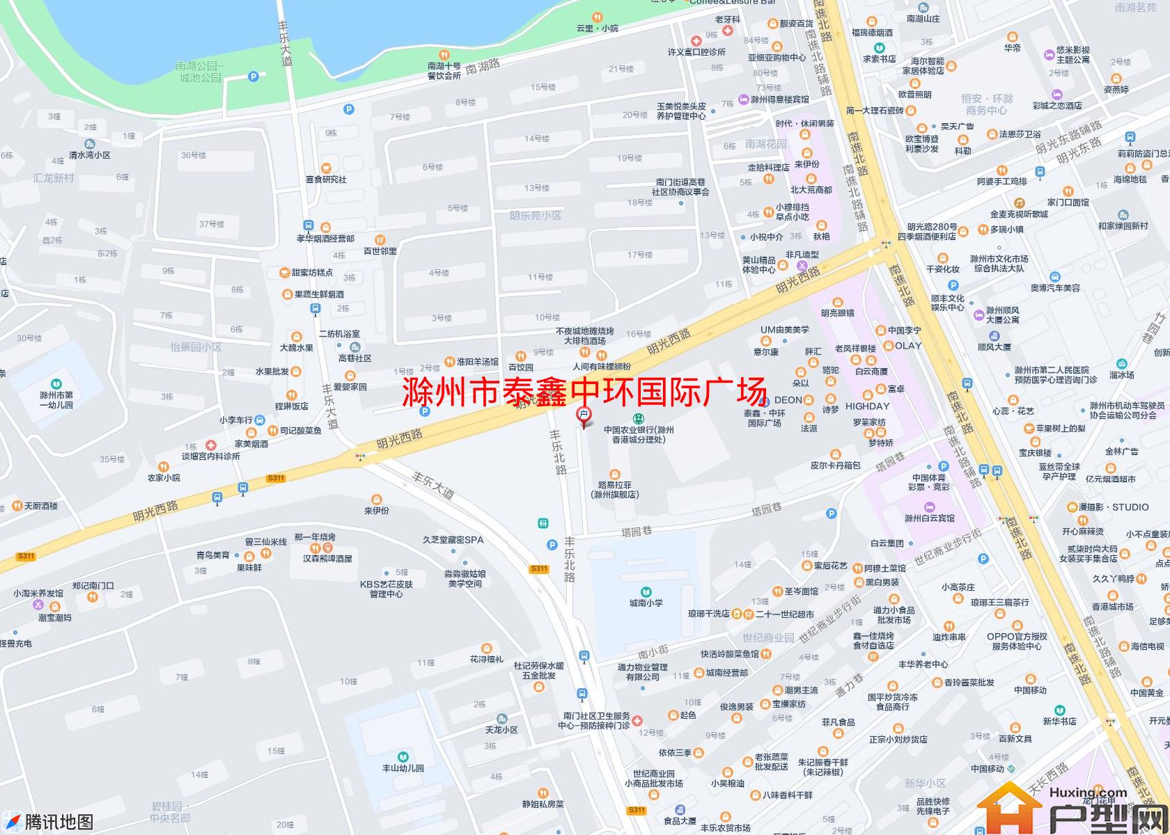 泰鑫中环国际广场小区 - 户型网