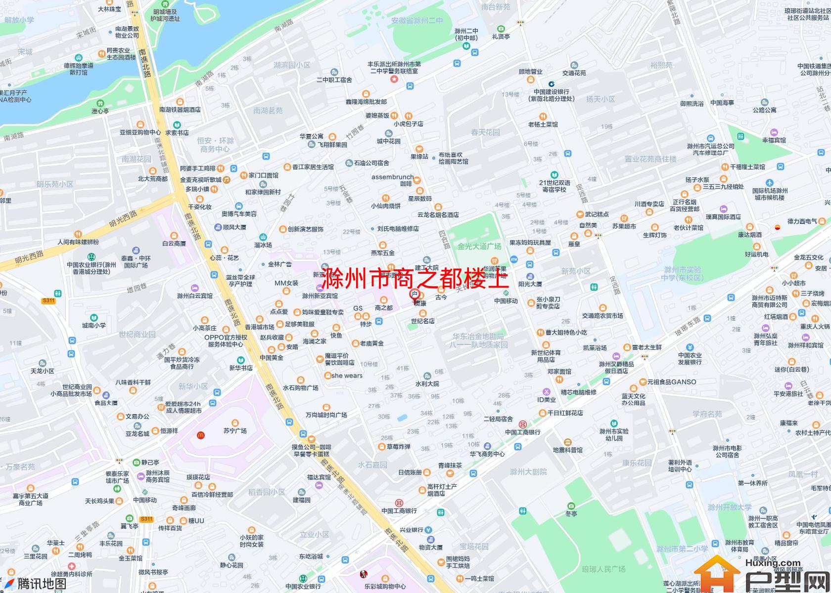 商之都楼上小区 - 户型网